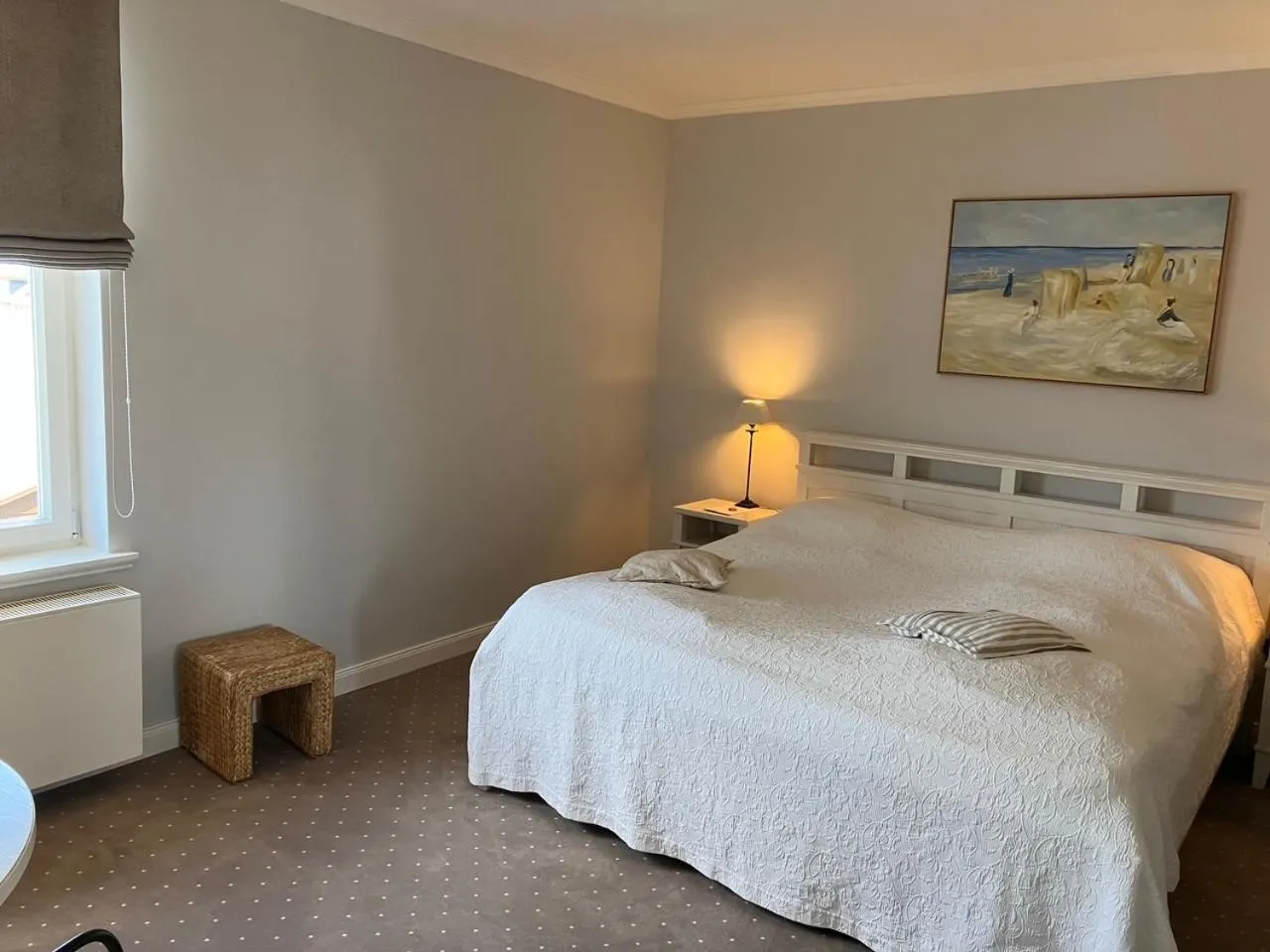 Photo of the whole room, Bed in Hotel Seemöwe