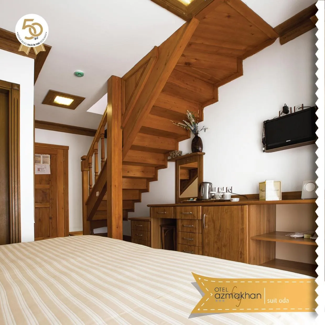 Text overlay in Hotel Azmakhan