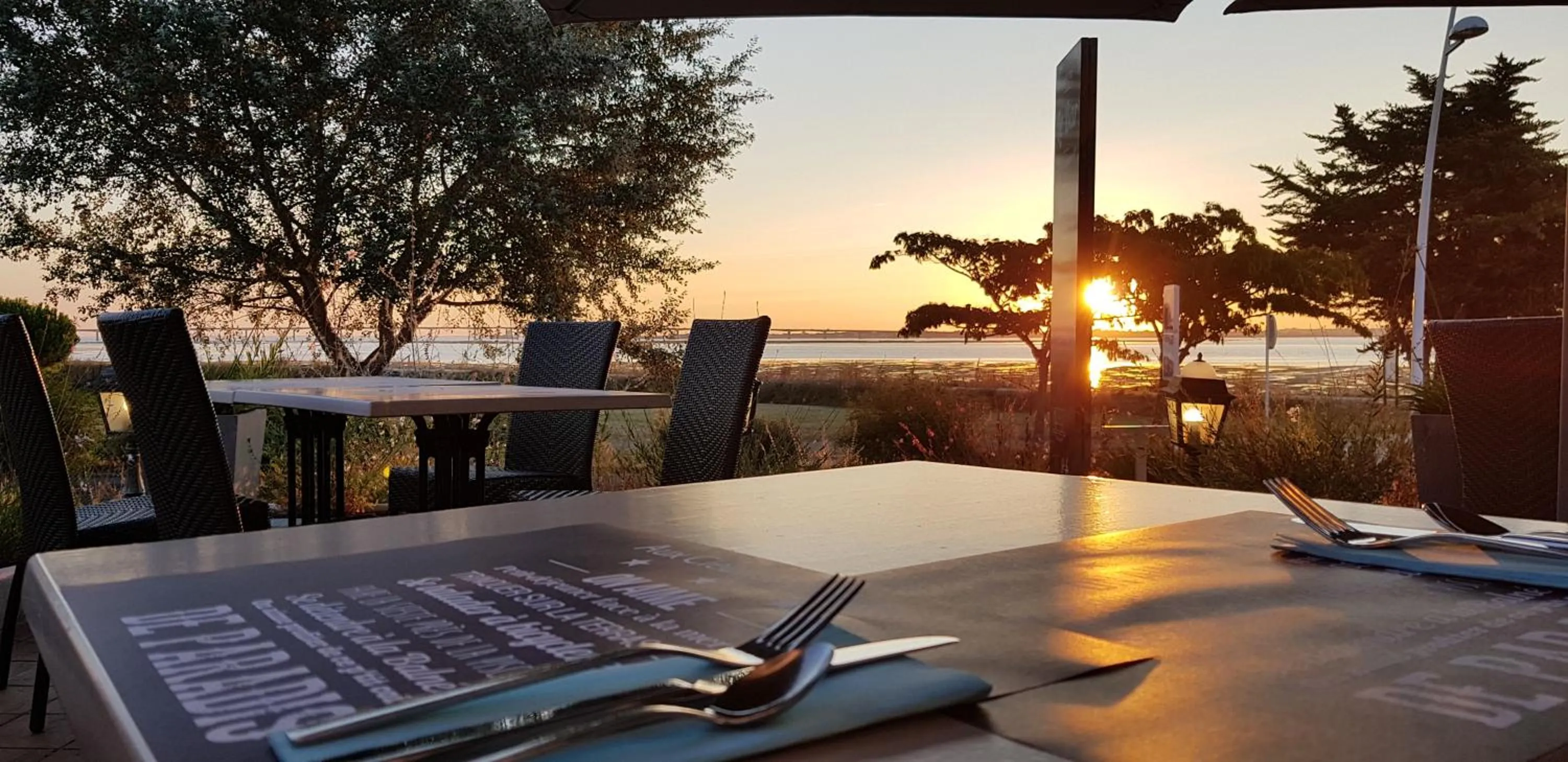 Balcony/Terrace in Hotel et Spa Les Cleunes Oléron