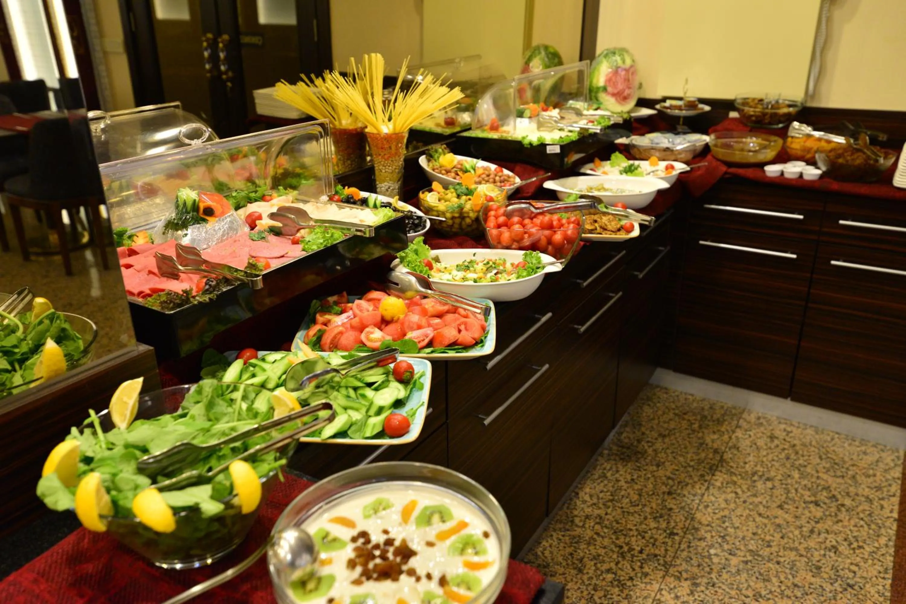 Buffet breakfast in Golden Siyav Hotel