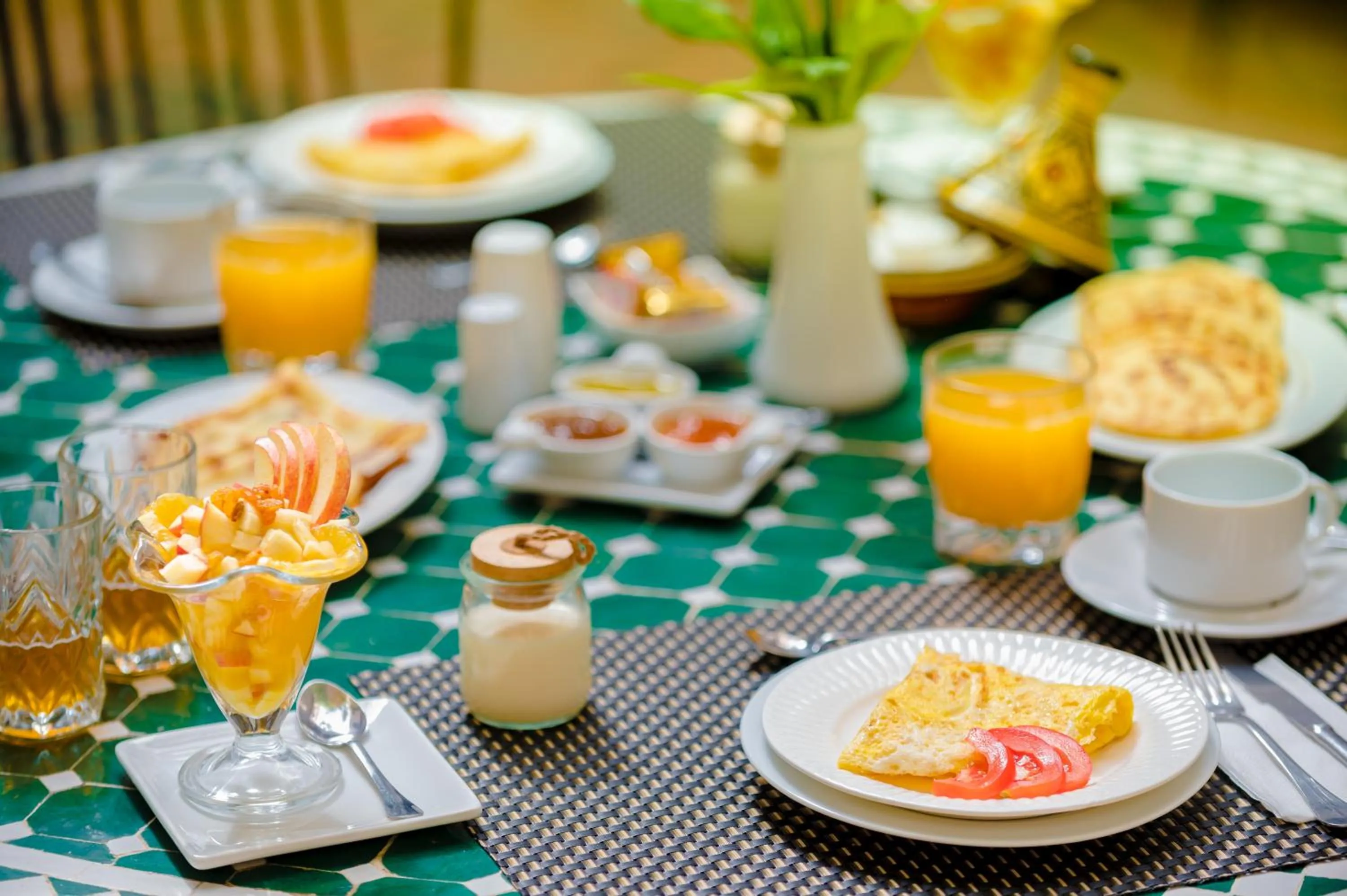 Breakfast in Riad Amina