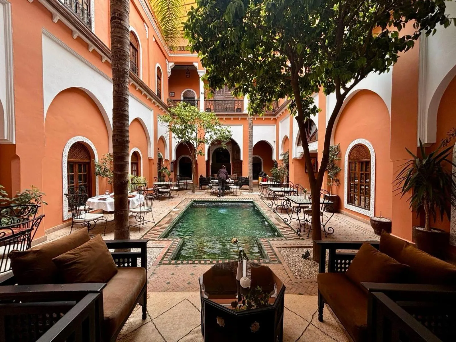 Swimming pool in Riad Amina