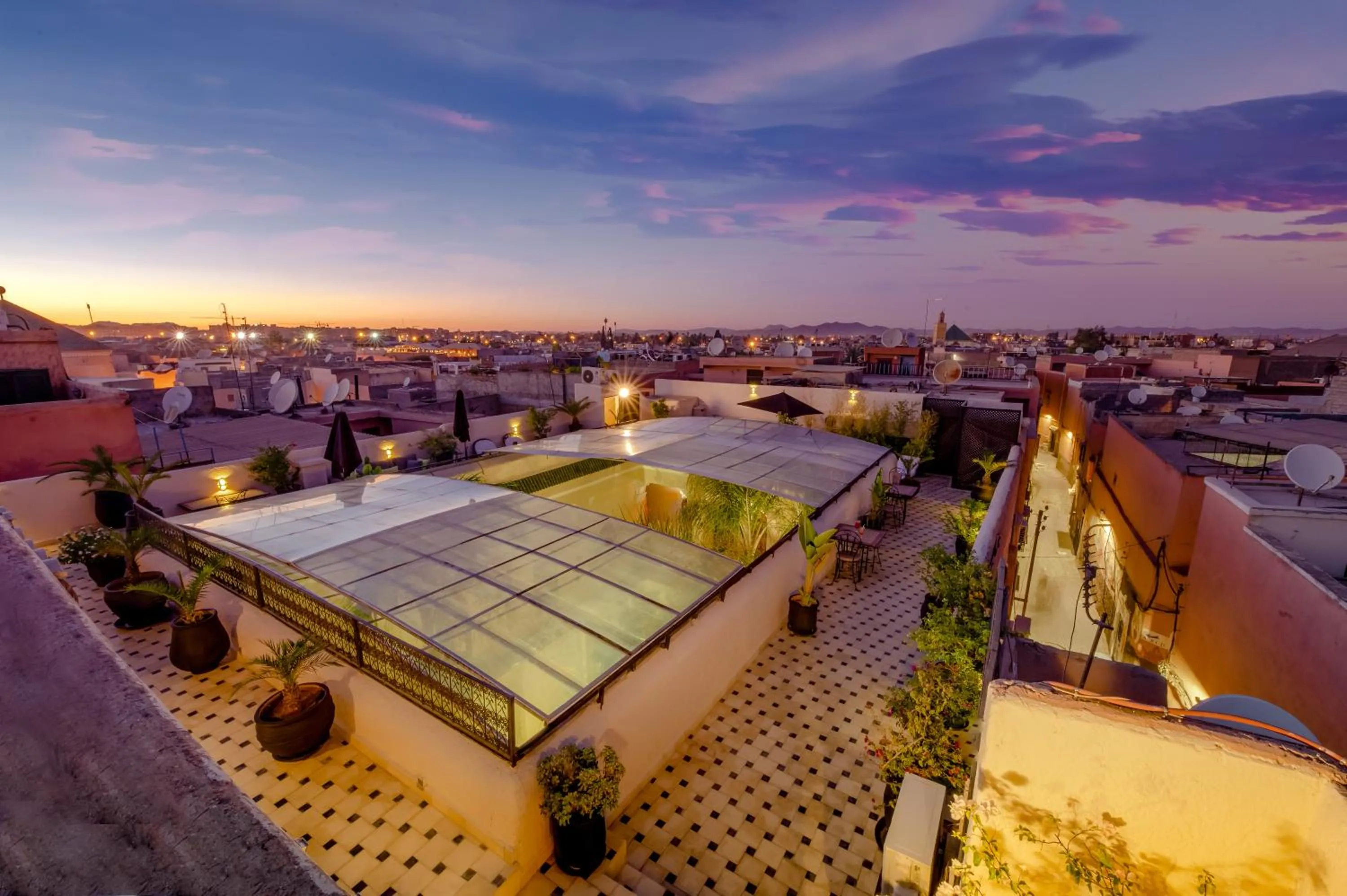 City view in Riad Amina