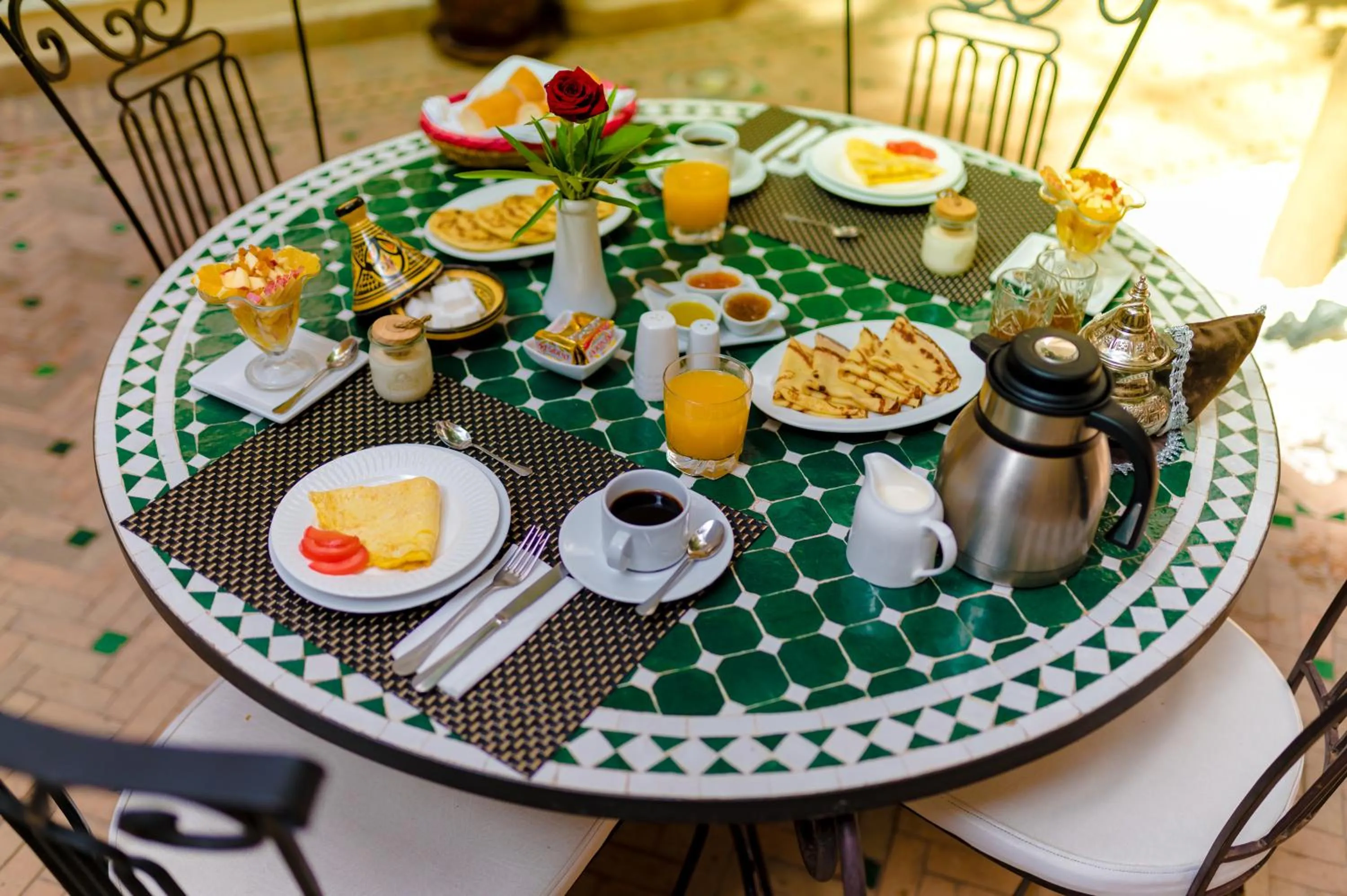 Breakfast in Riad Amina