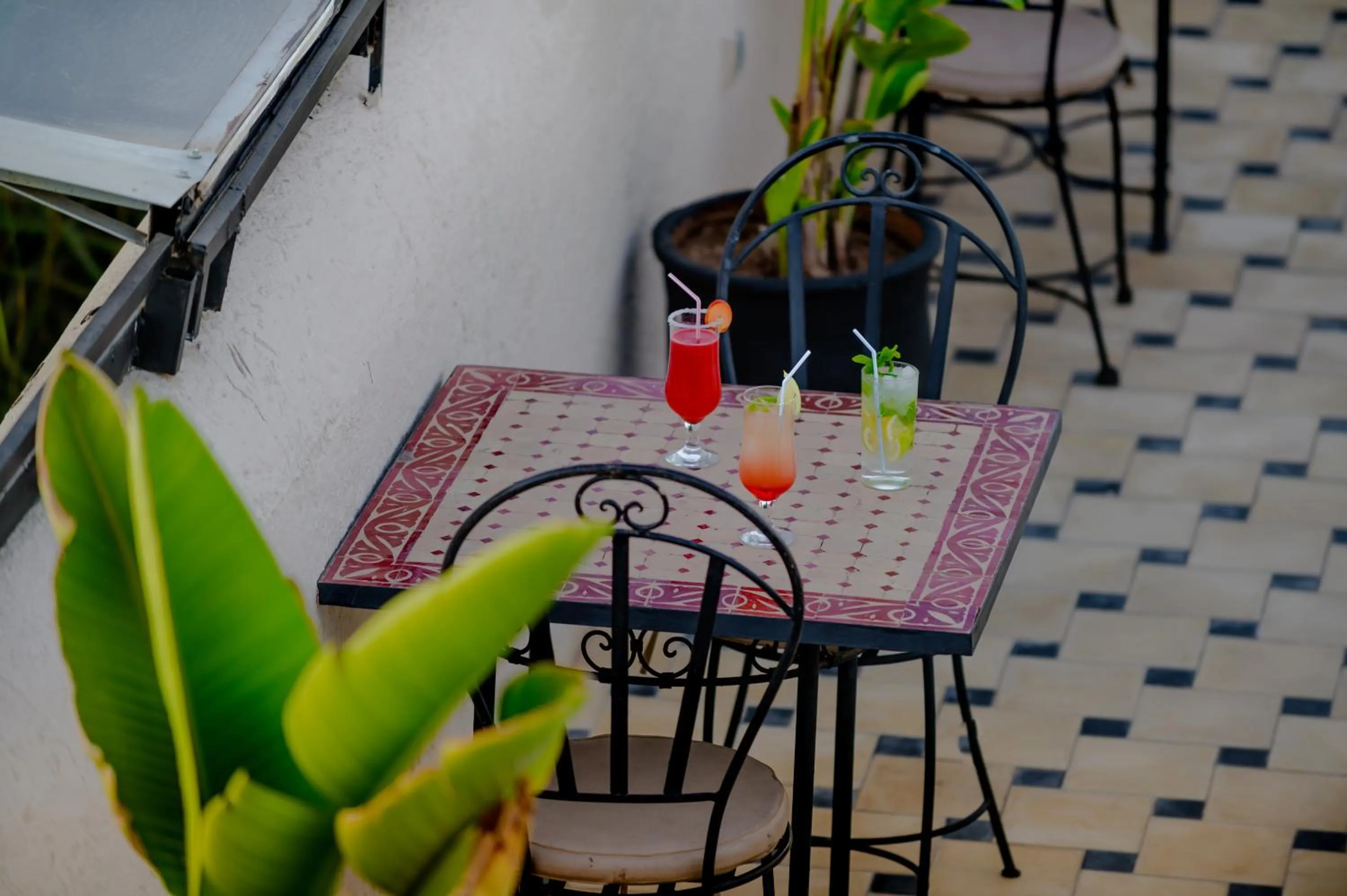 Balcony/Terrace in Riad Amina