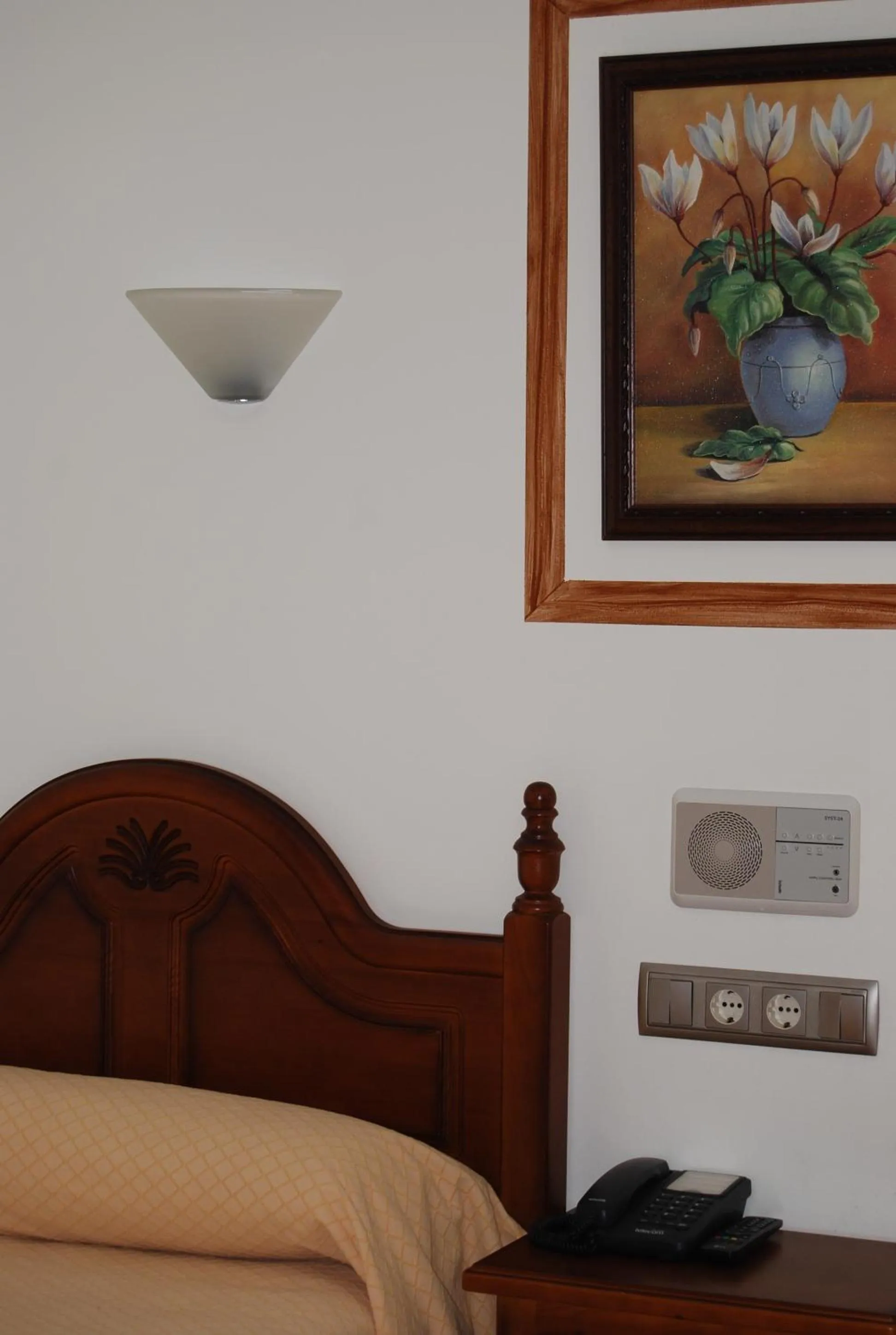 Decorative detail, Bed in Hotel Heredero