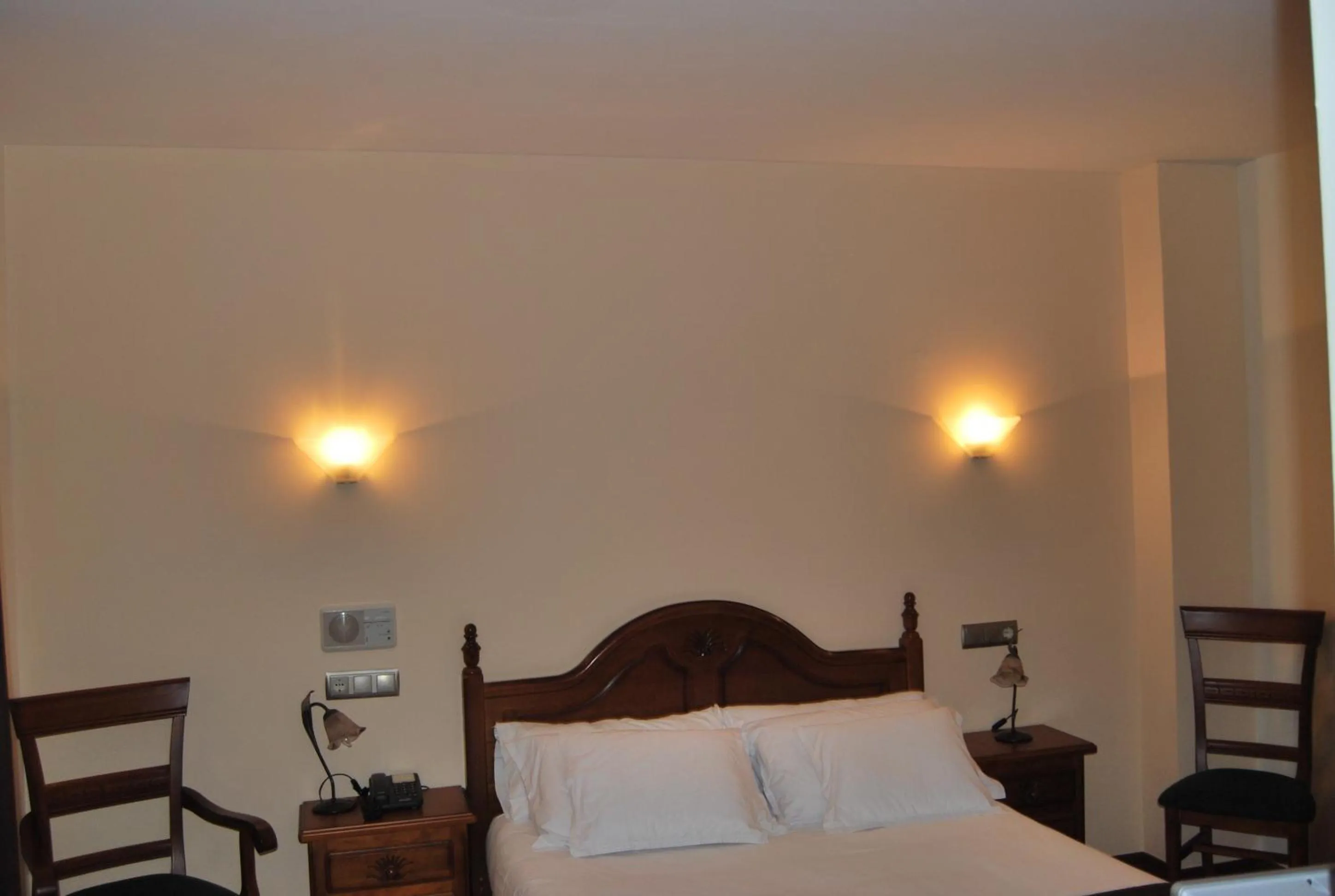 Decorative detail, Bed in Hotel Heredero