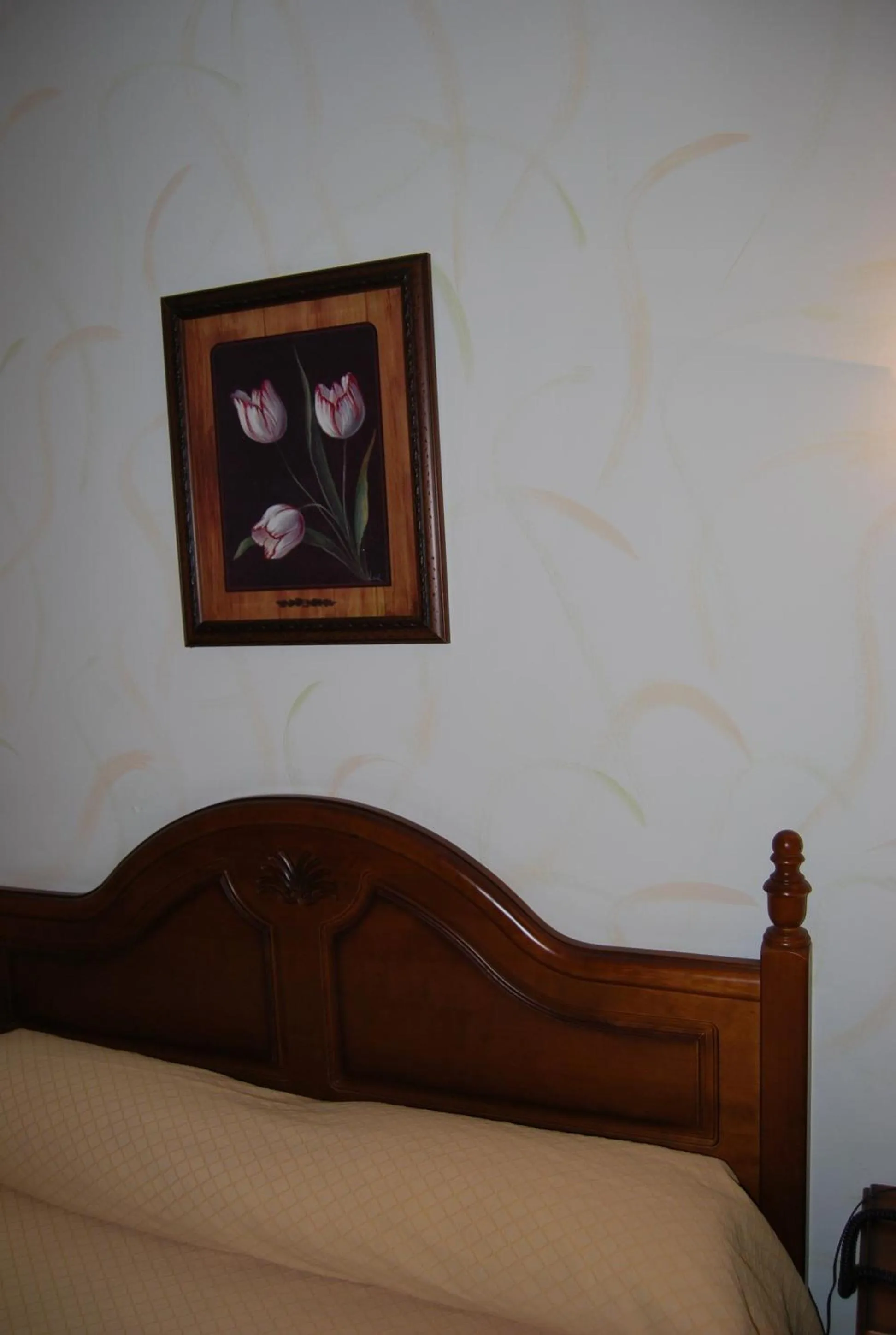 Decorative detail, Bed in Hotel Heredero