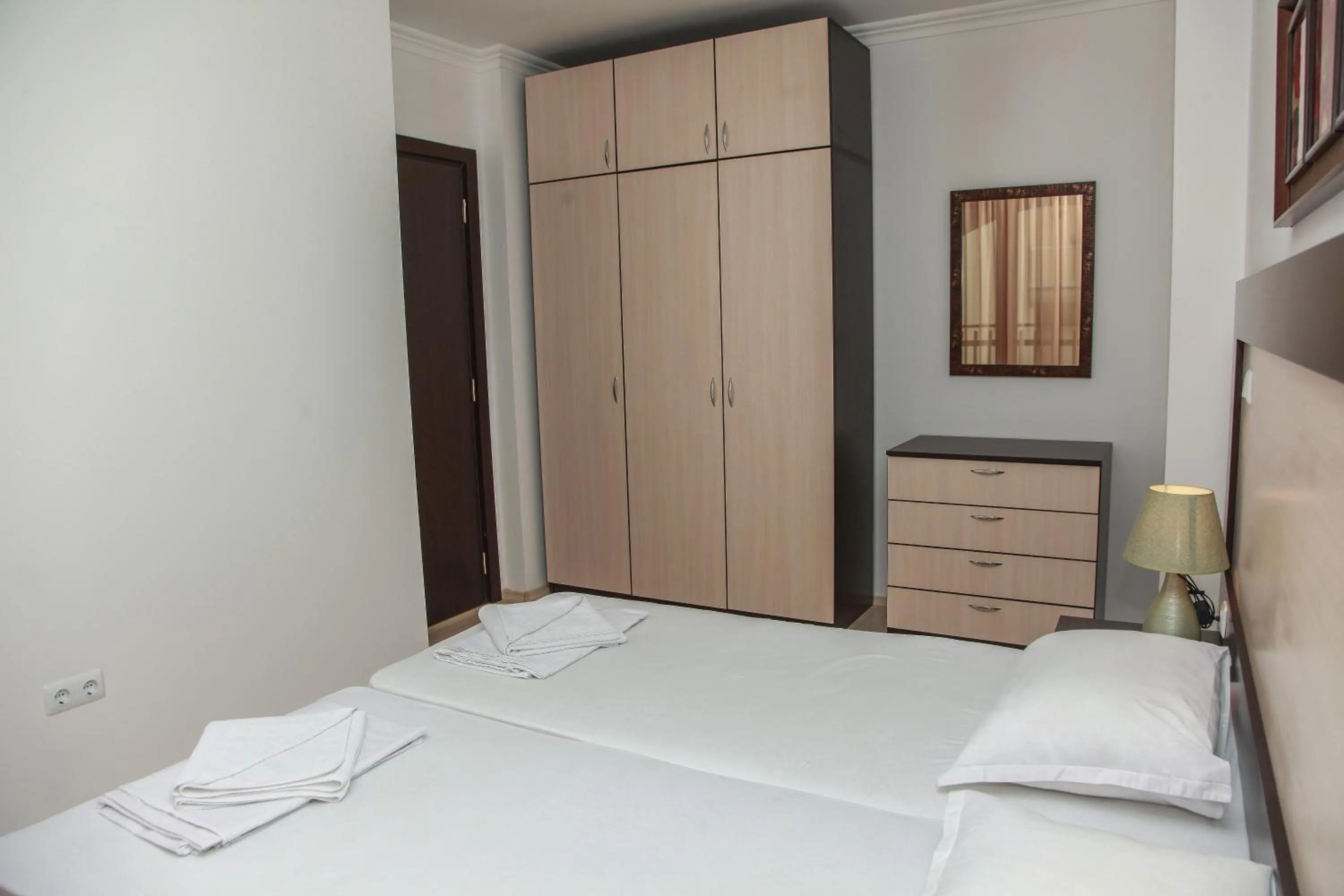 Two-Bedroom Apartment with Balcony in OLYMP Apart-Complex