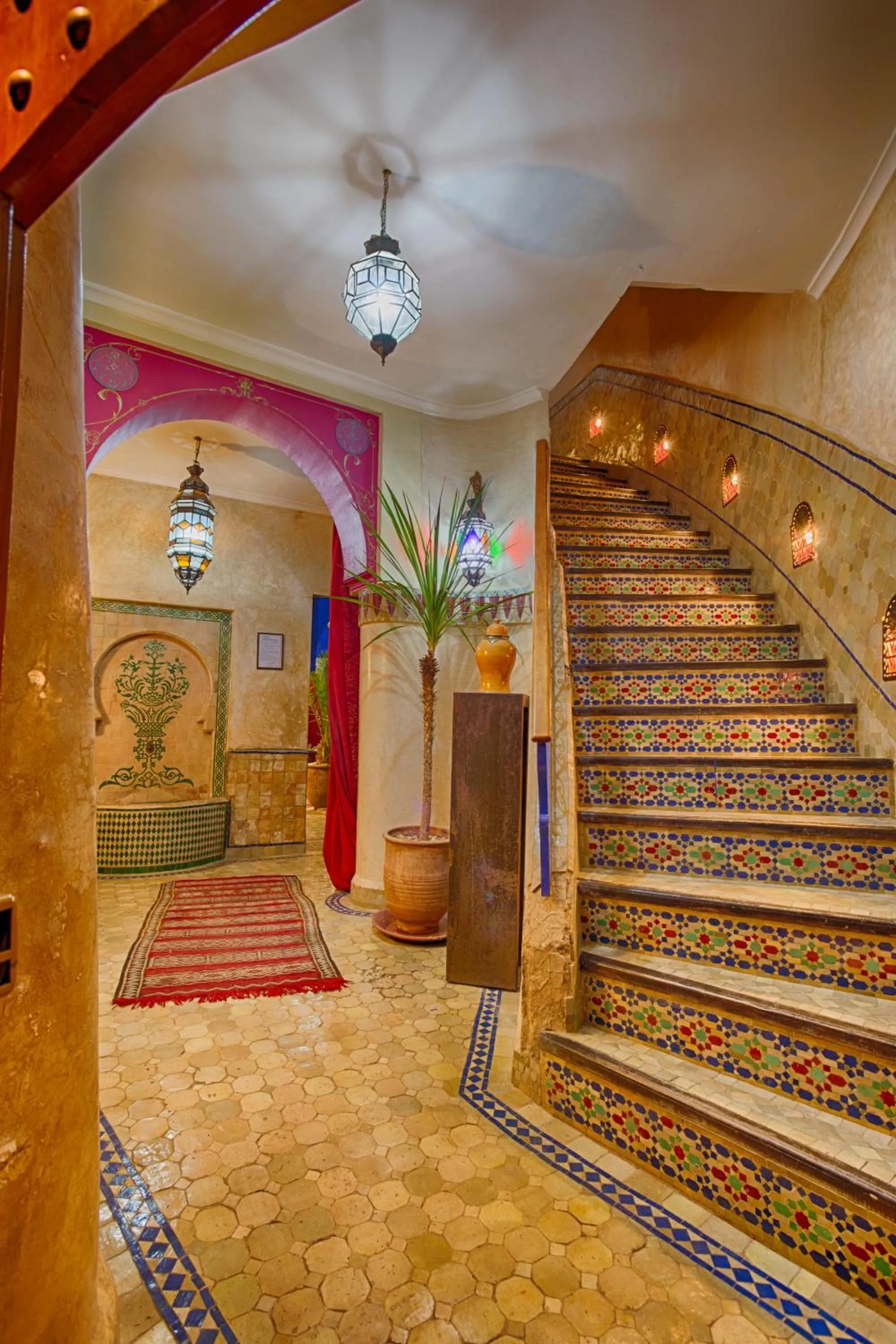 Lobby or reception in Riad Kenzo