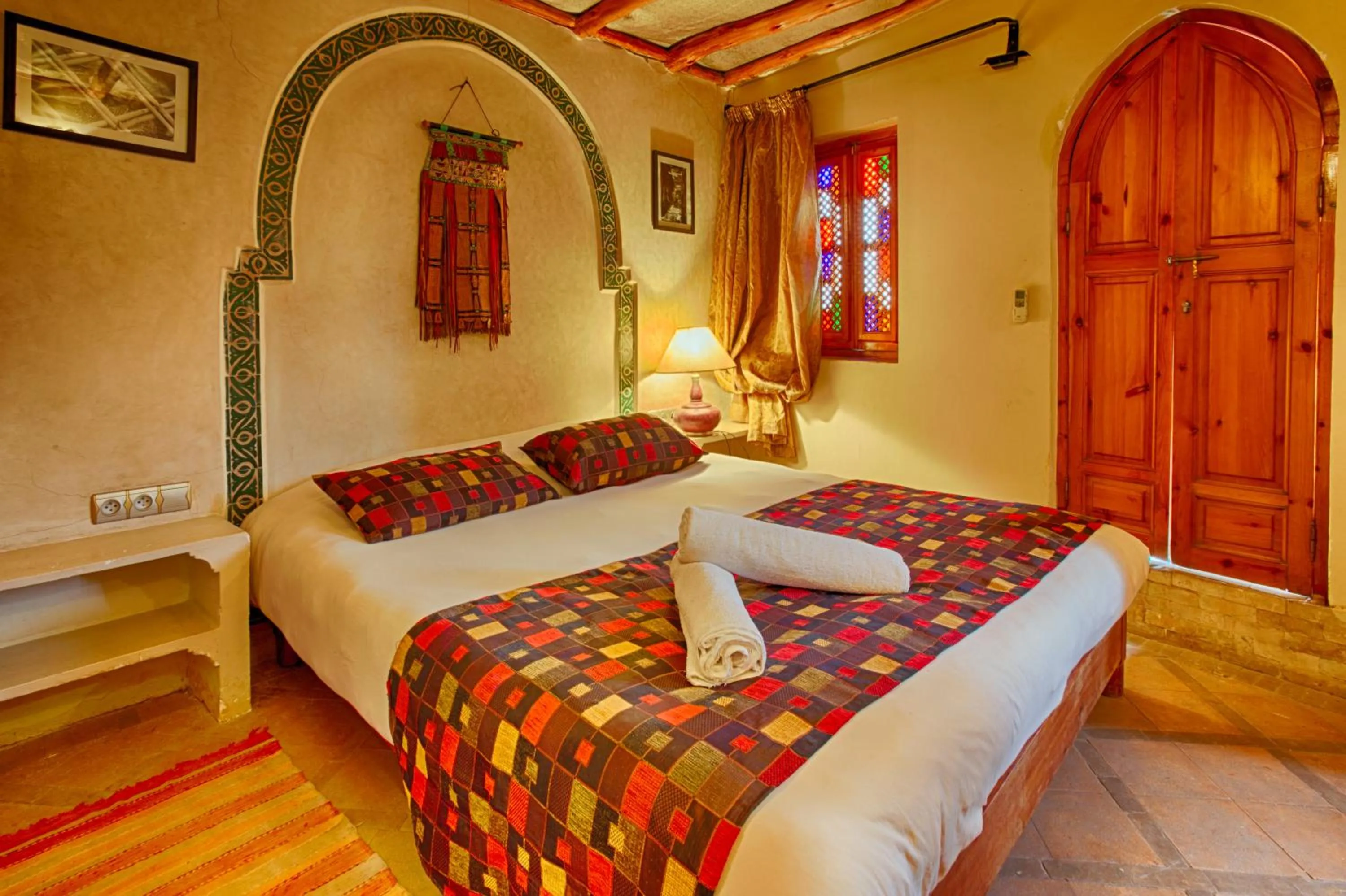 Bedroom, Bed in Riad Kenzo