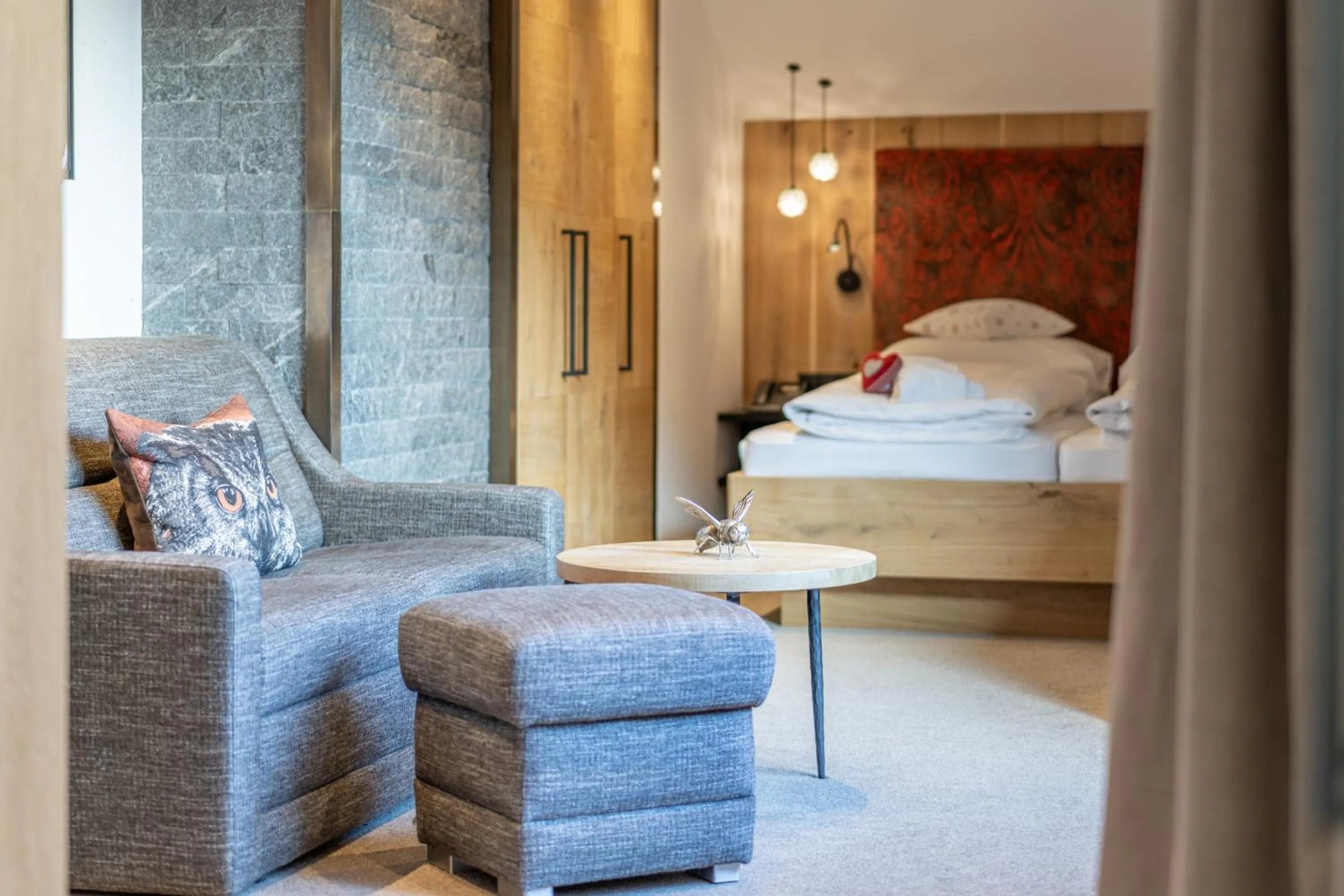 Bed in Hotel Wiesental