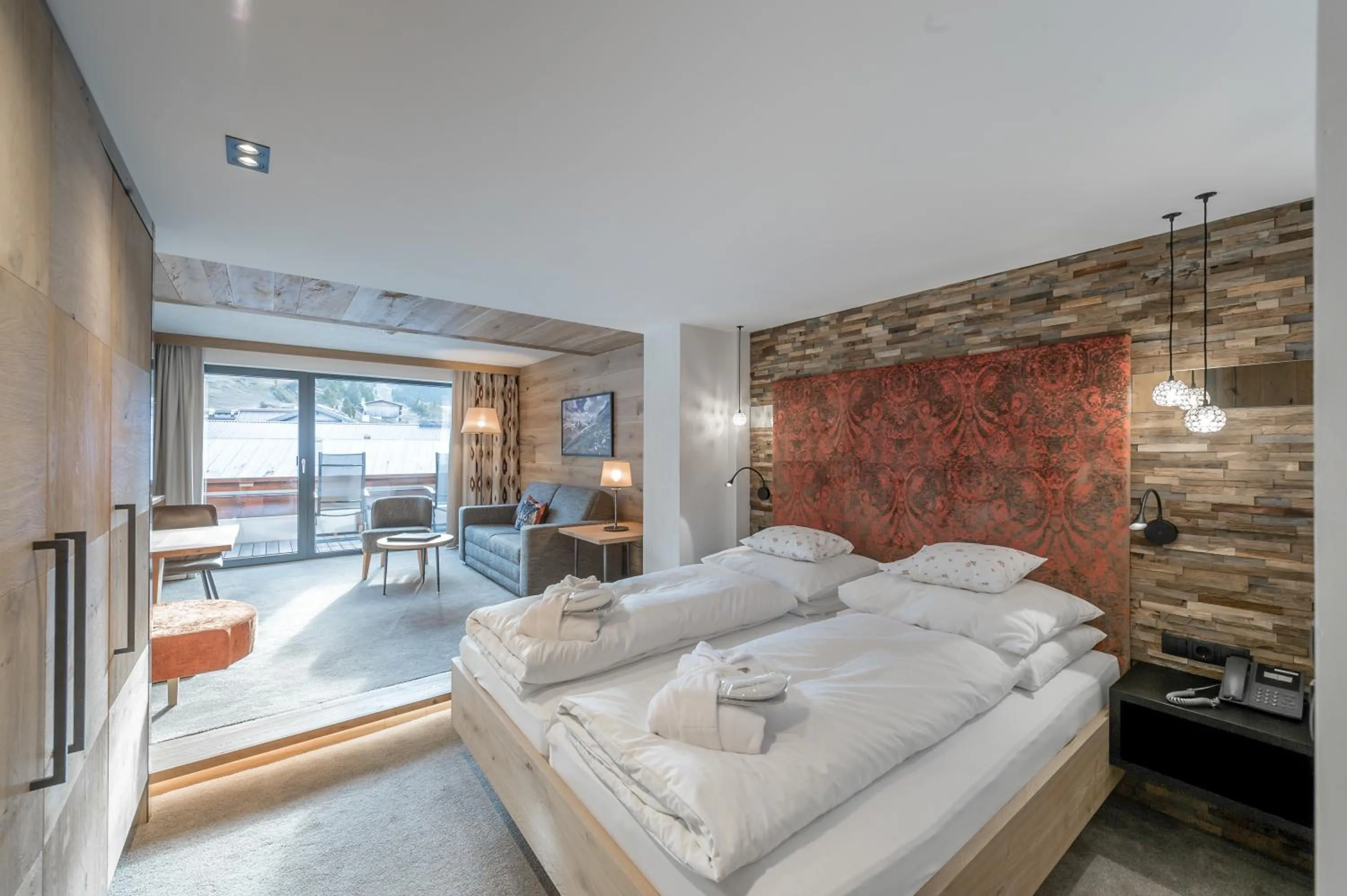 Bed in Hotel Wiesental