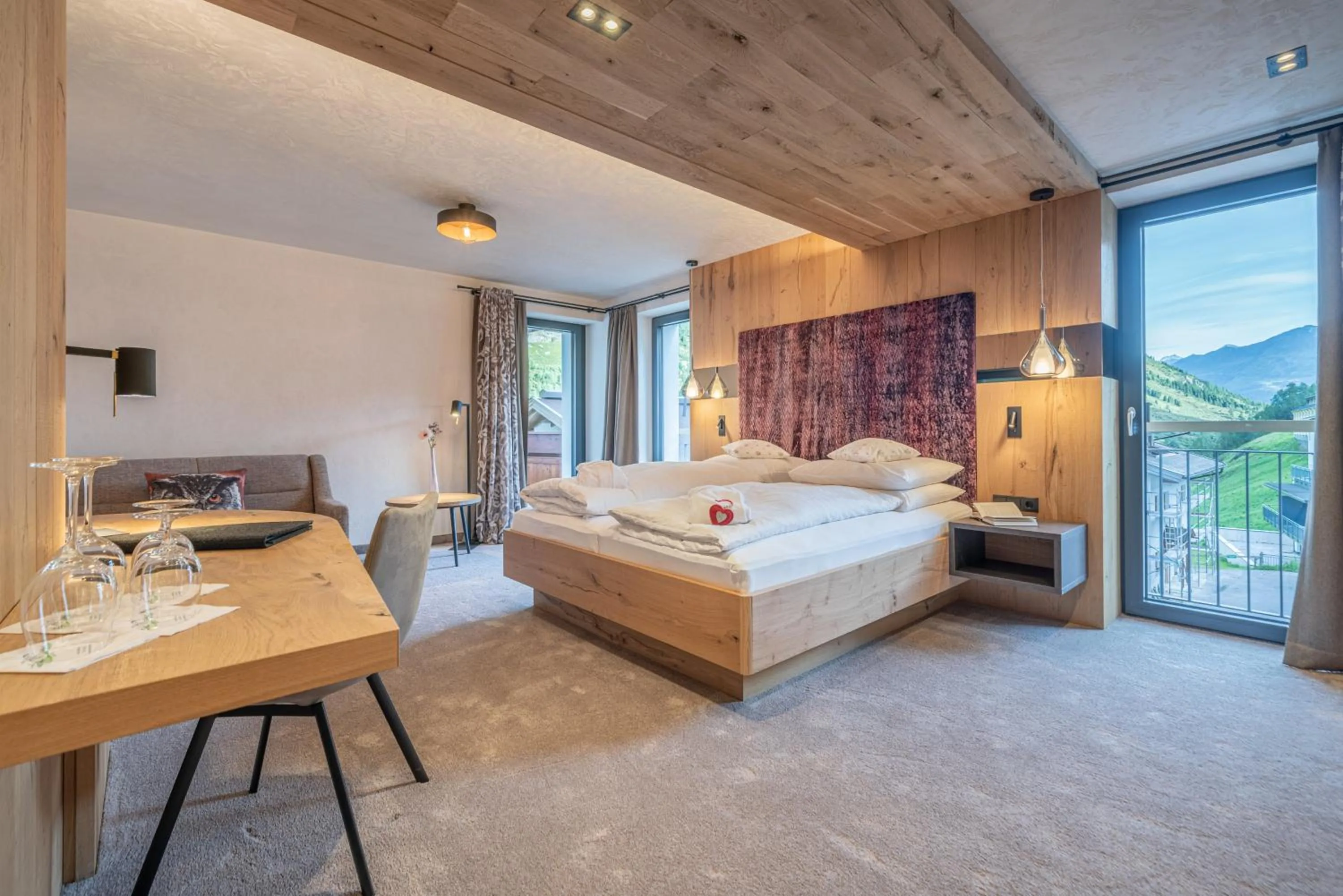 Bed in Hotel Wiesental
