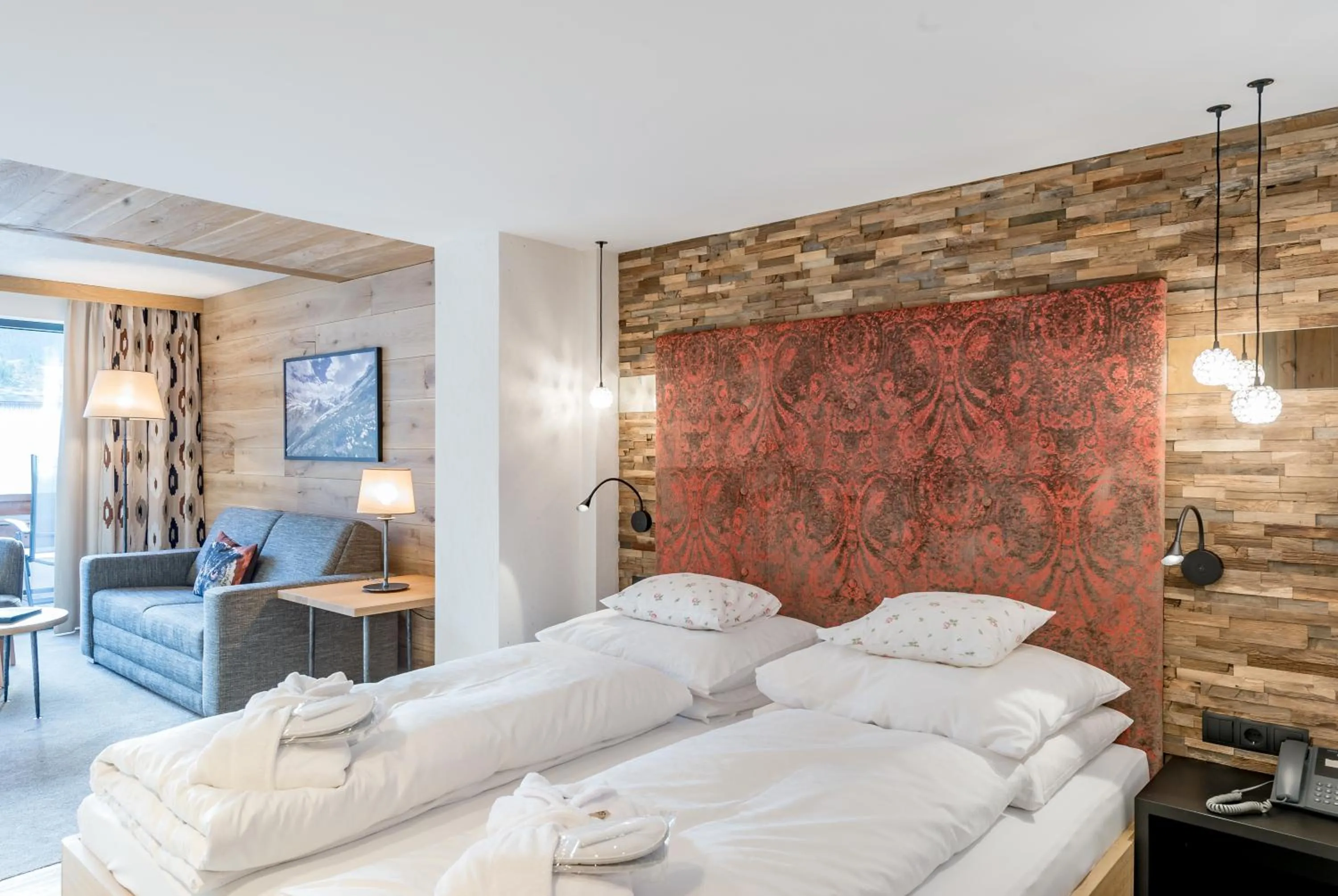 Bed in Hotel Wiesental