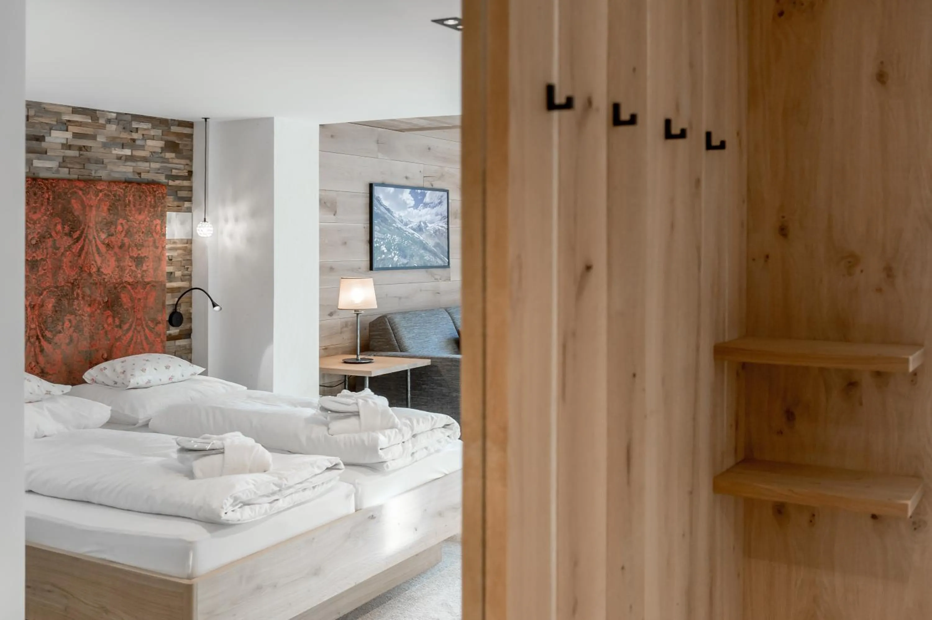 Bed in Hotel Wiesental