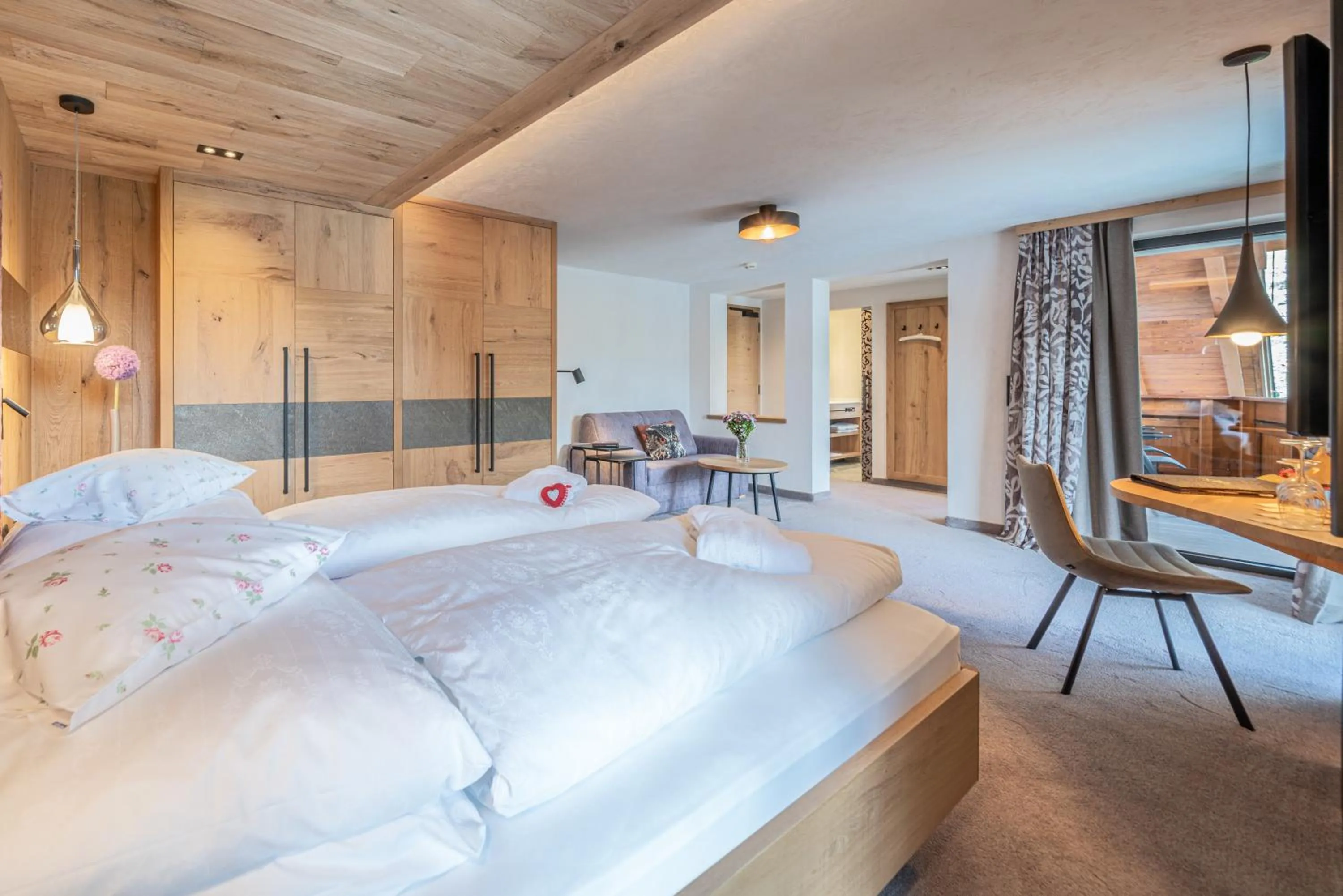 Bed in Hotel Wiesental