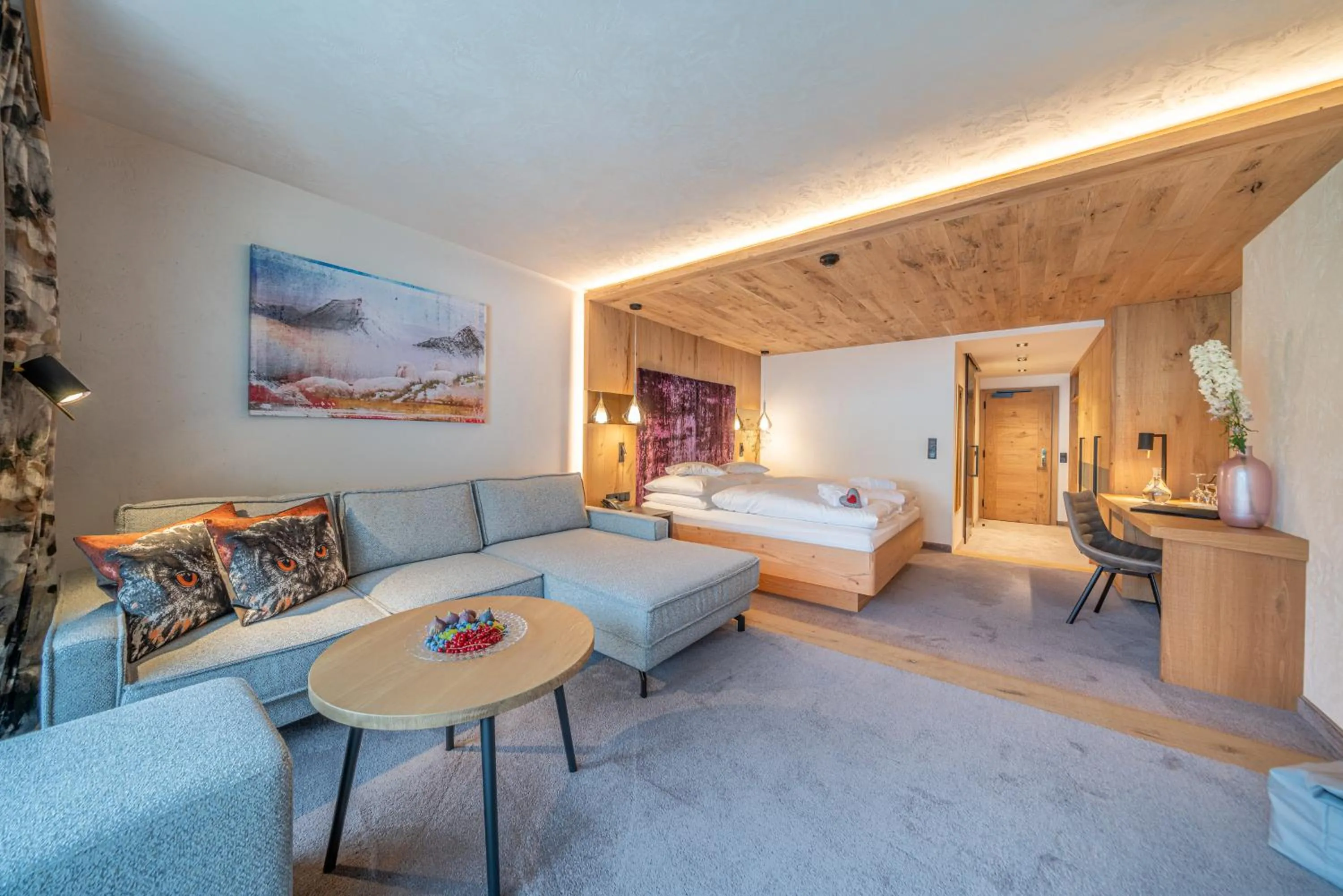 Bed in Hotel Wiesental