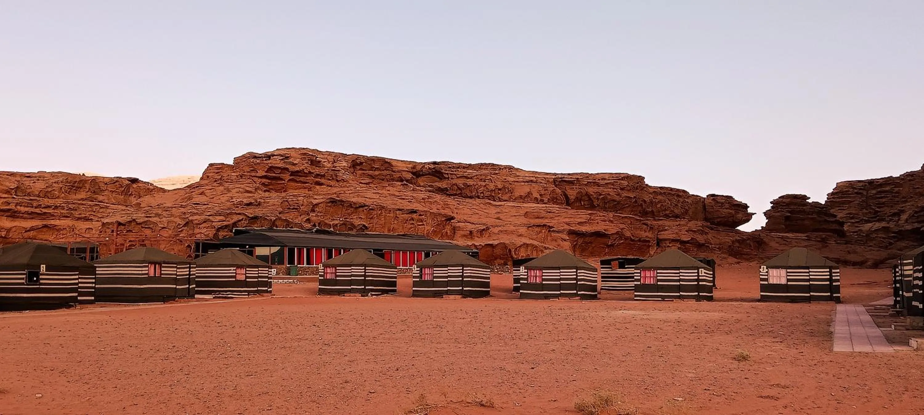Property building in Beyond Wadi Rum Camp