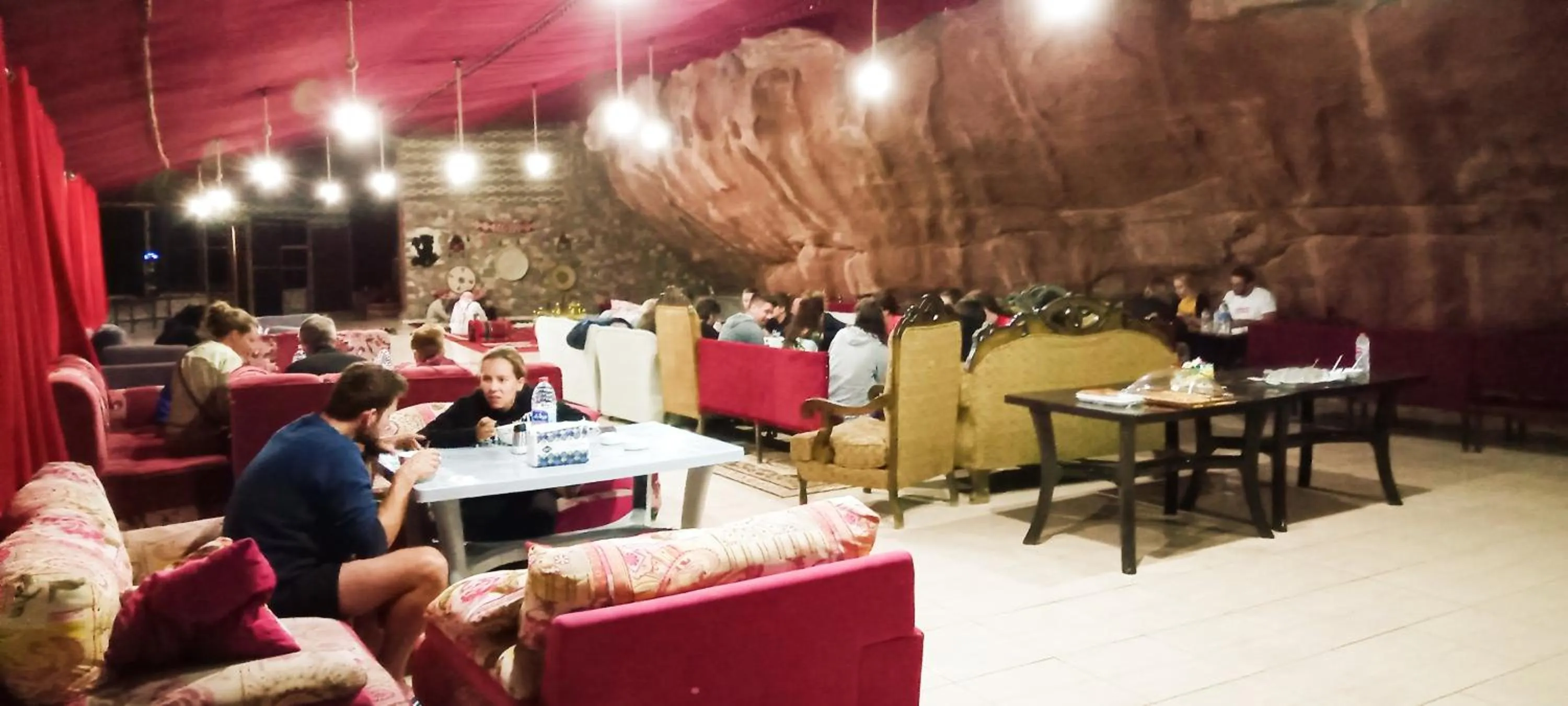 Restaurant/places to eat in Beyond Wadi Rum Camp