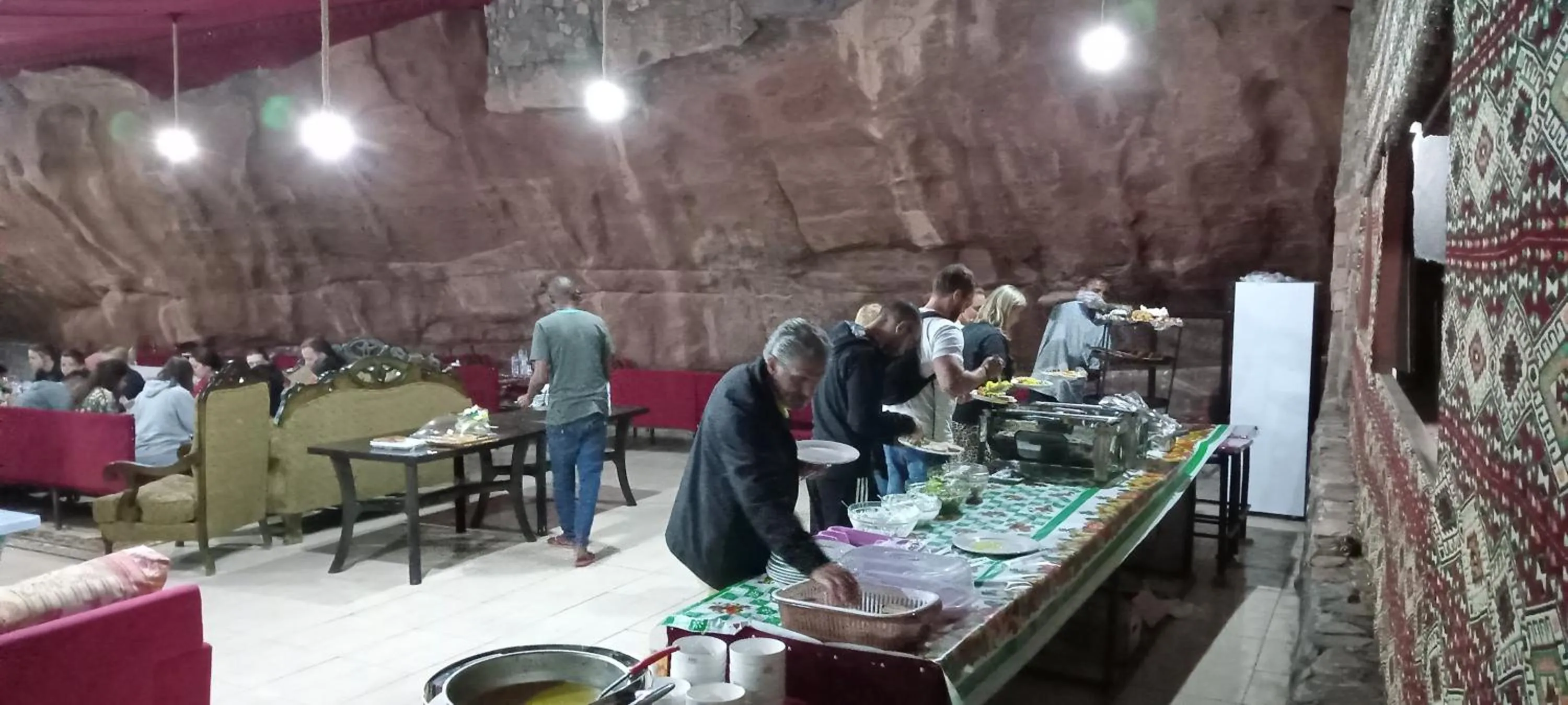 Restaurant/places to eat in Beyond Wadi Rum Camp