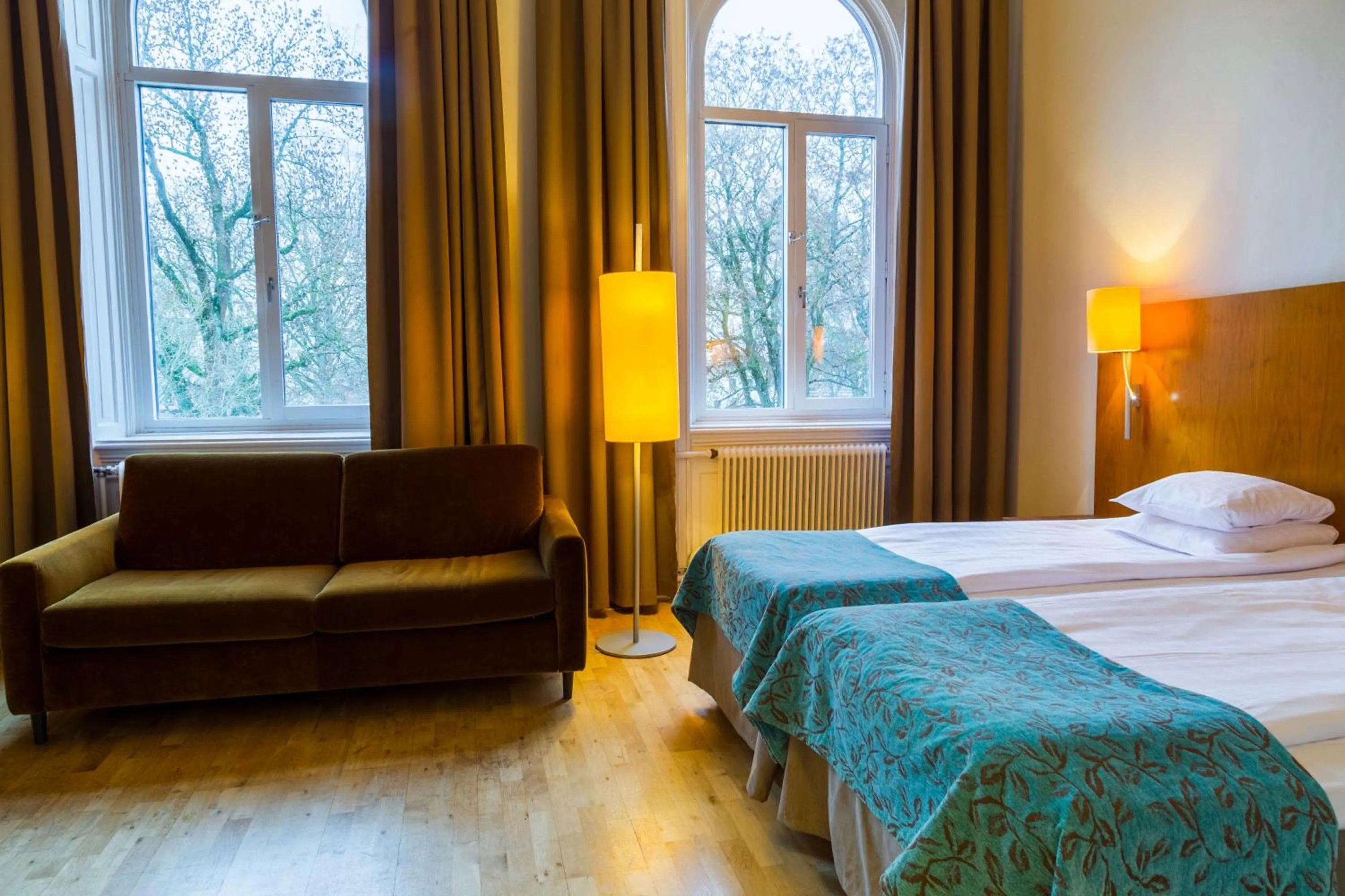 Bedroom, Bed in Scandic Billingen