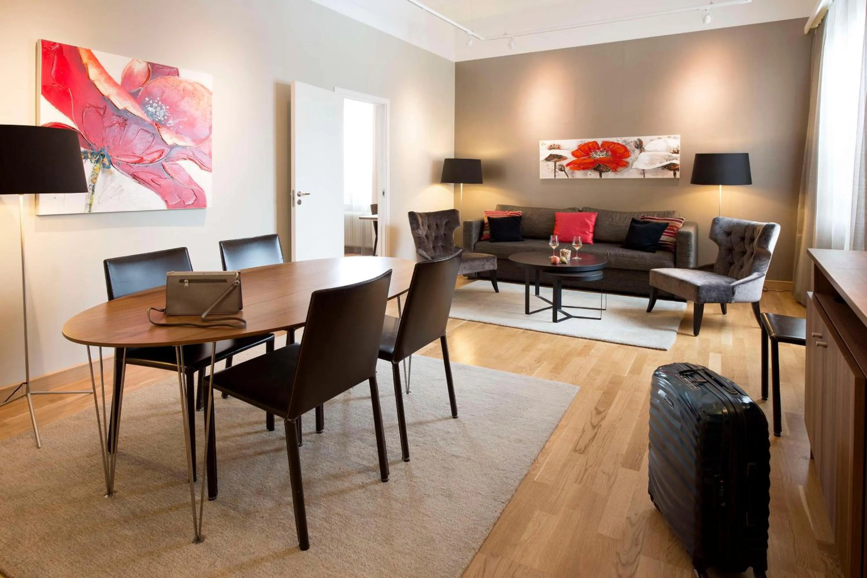 Bedroom in Scandic Billingen