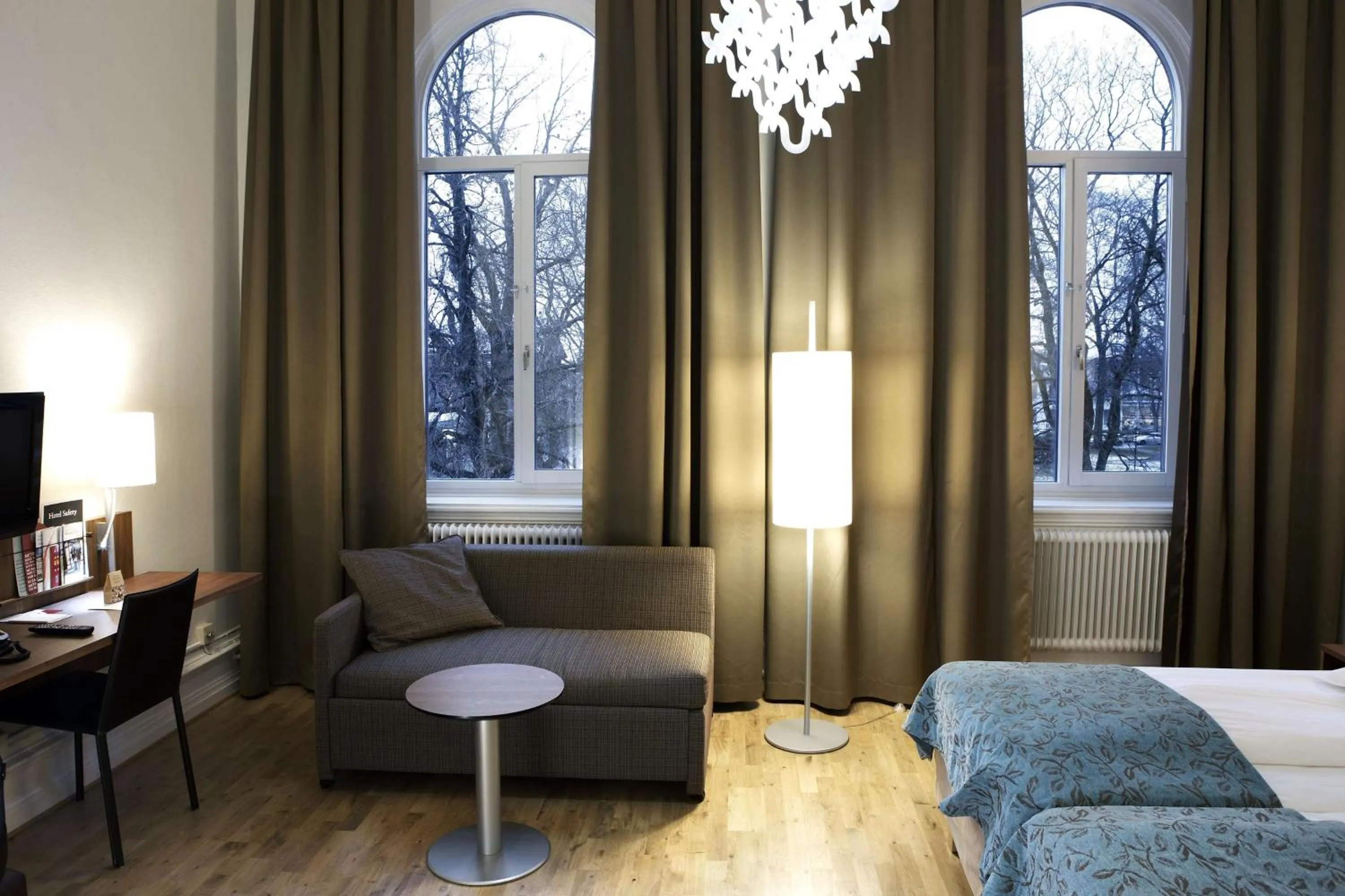 Bedroom, Bed in Scandic Billingen