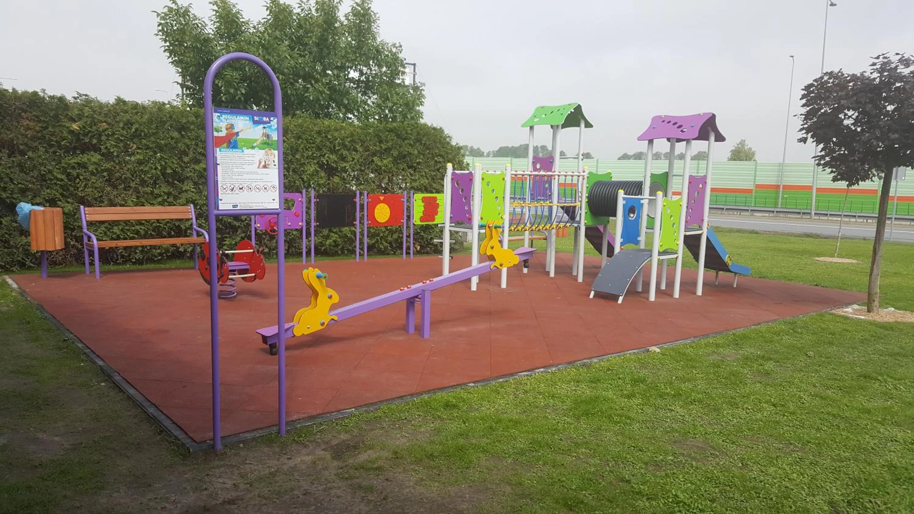 Children play ground in Hotel Fox