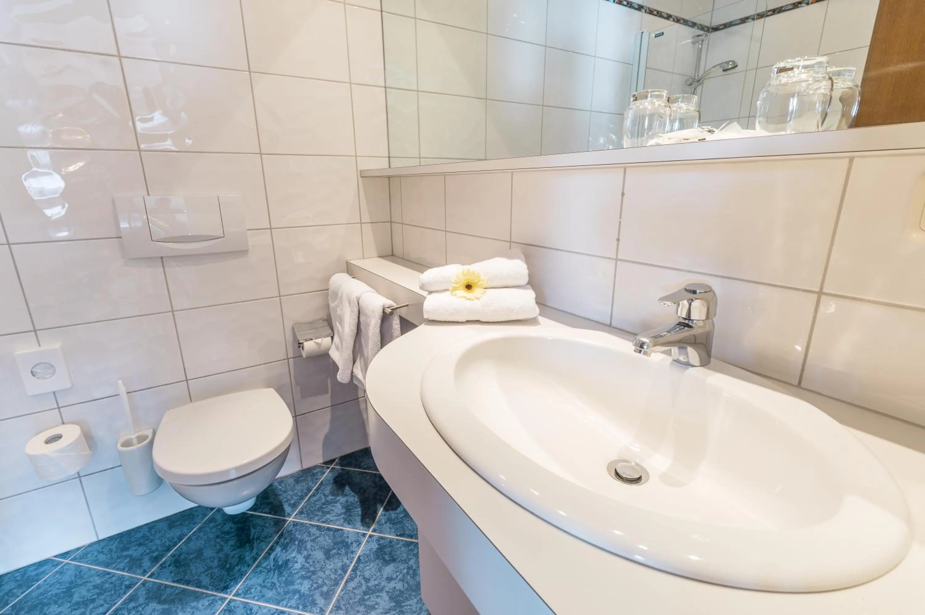 Toilet in Hotel Antonius