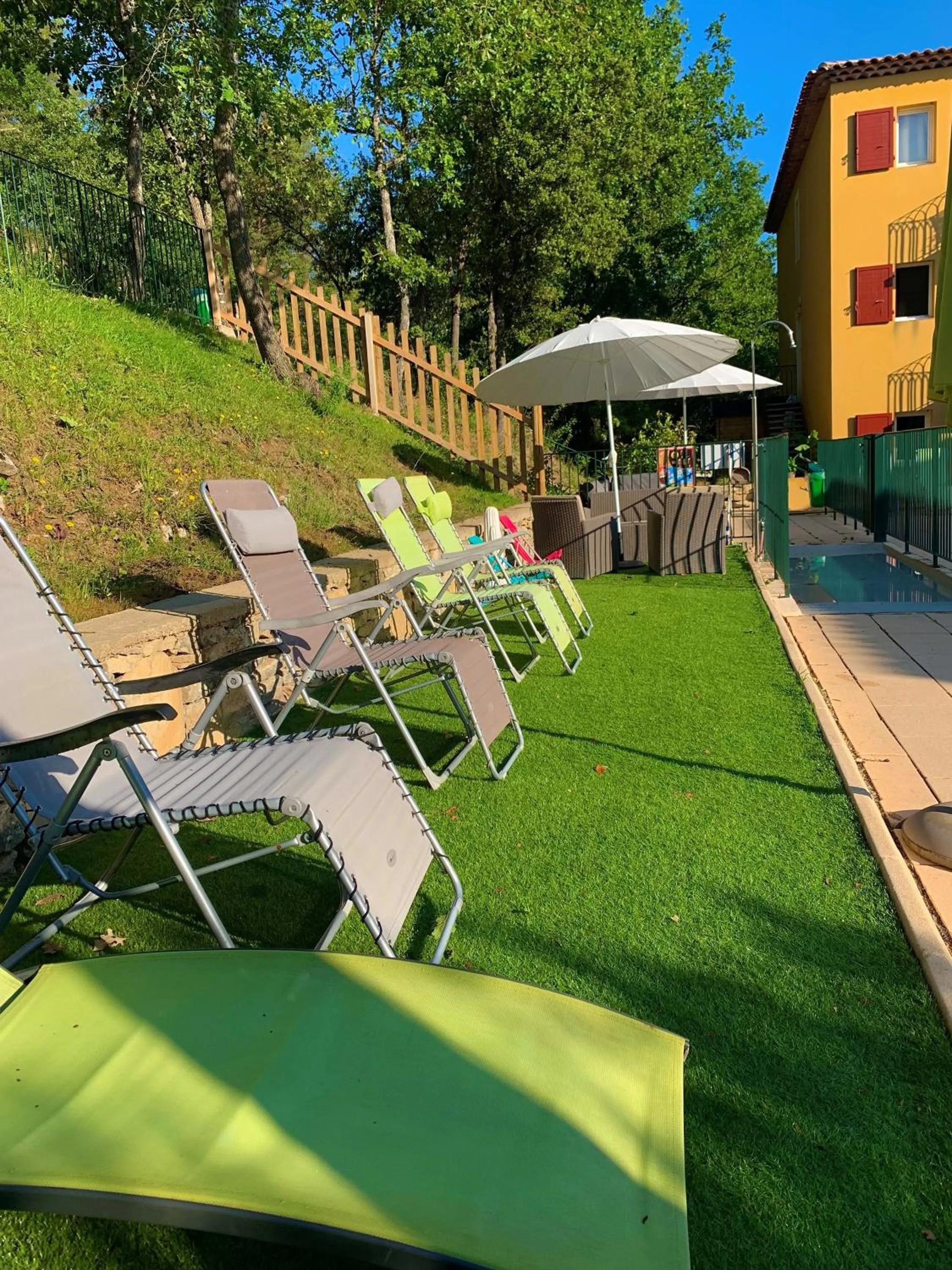 Patio in Résid'Artel Cadarache - ITER