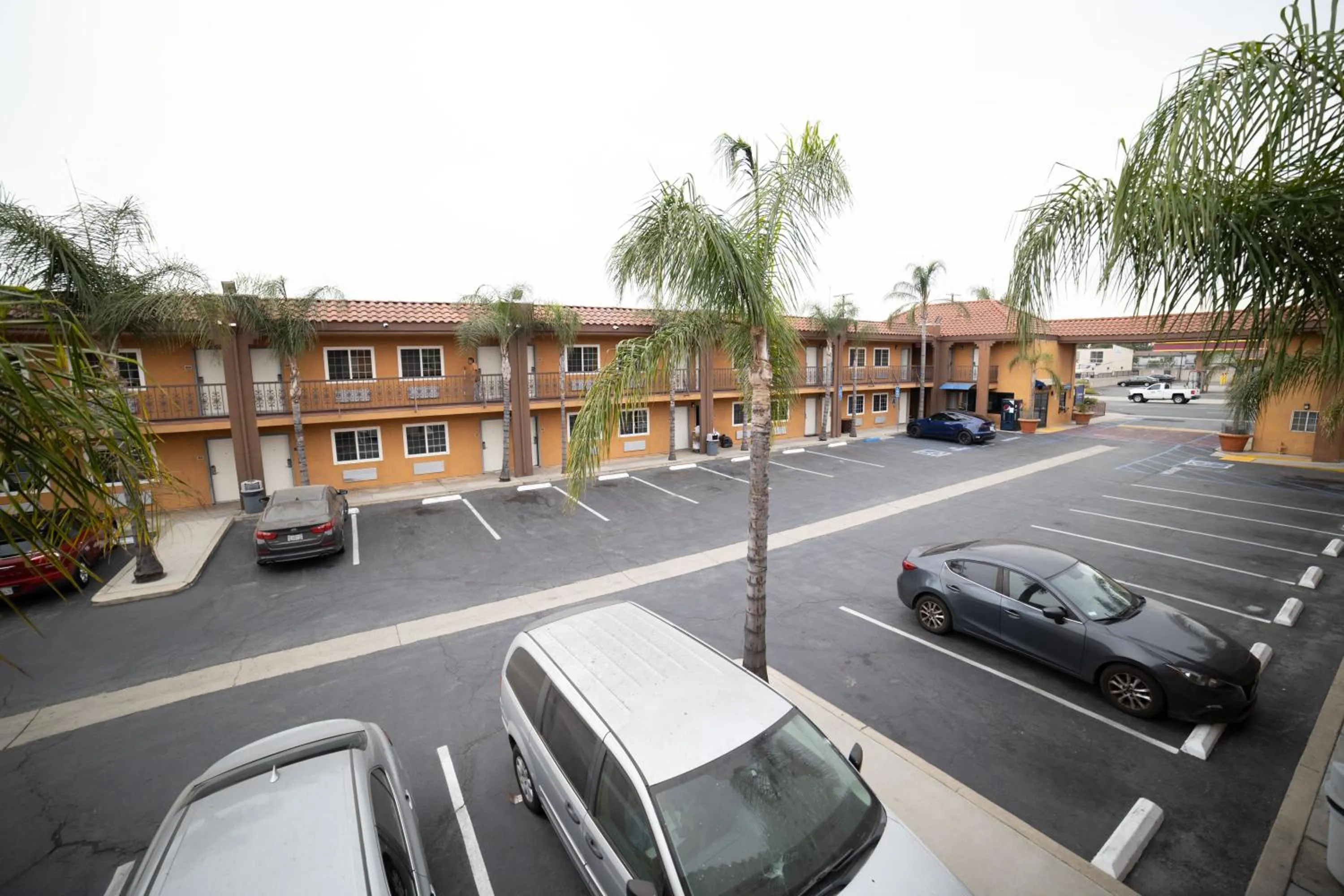 Property building in Express Inn & Suites Ontario Airport