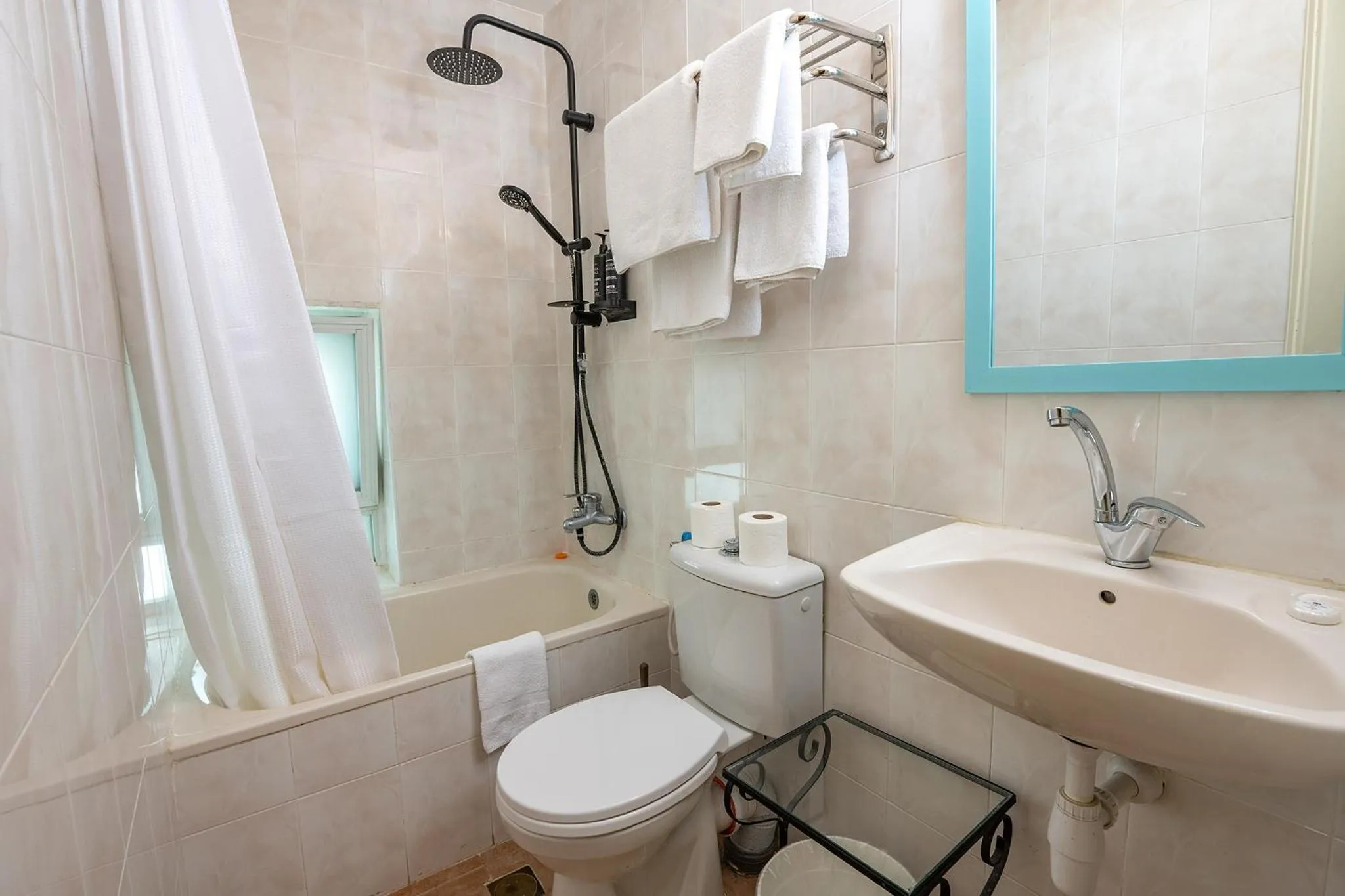 Shower in Mike's House Jerusalem