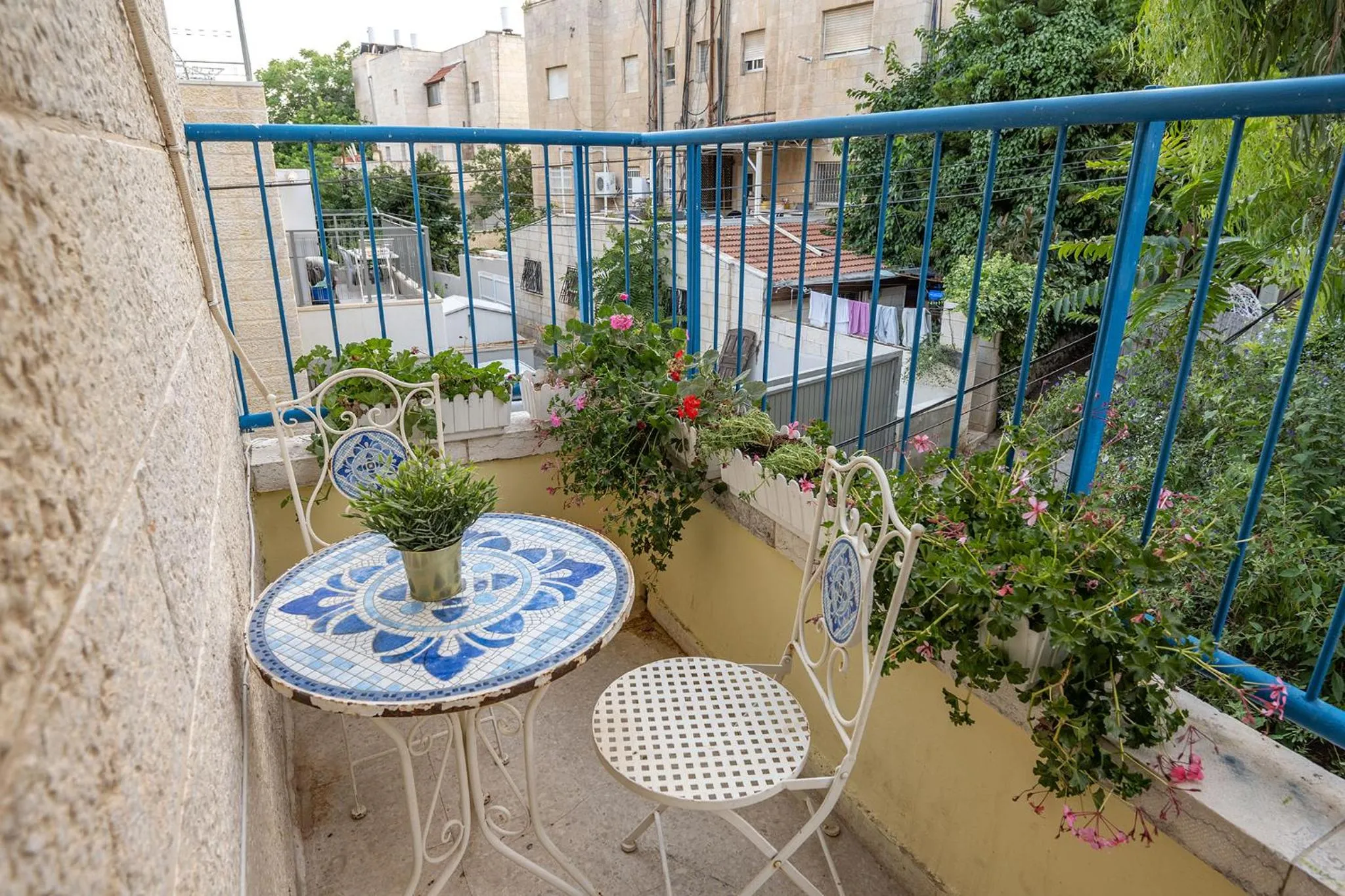 Balcony/Terrace in Mike's House Jerusalem