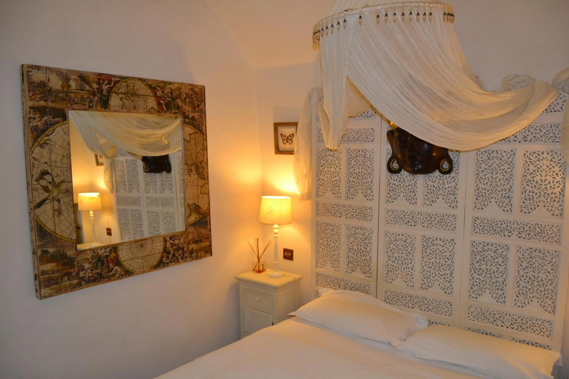 Decorative detail, Bed in Casa Pinto