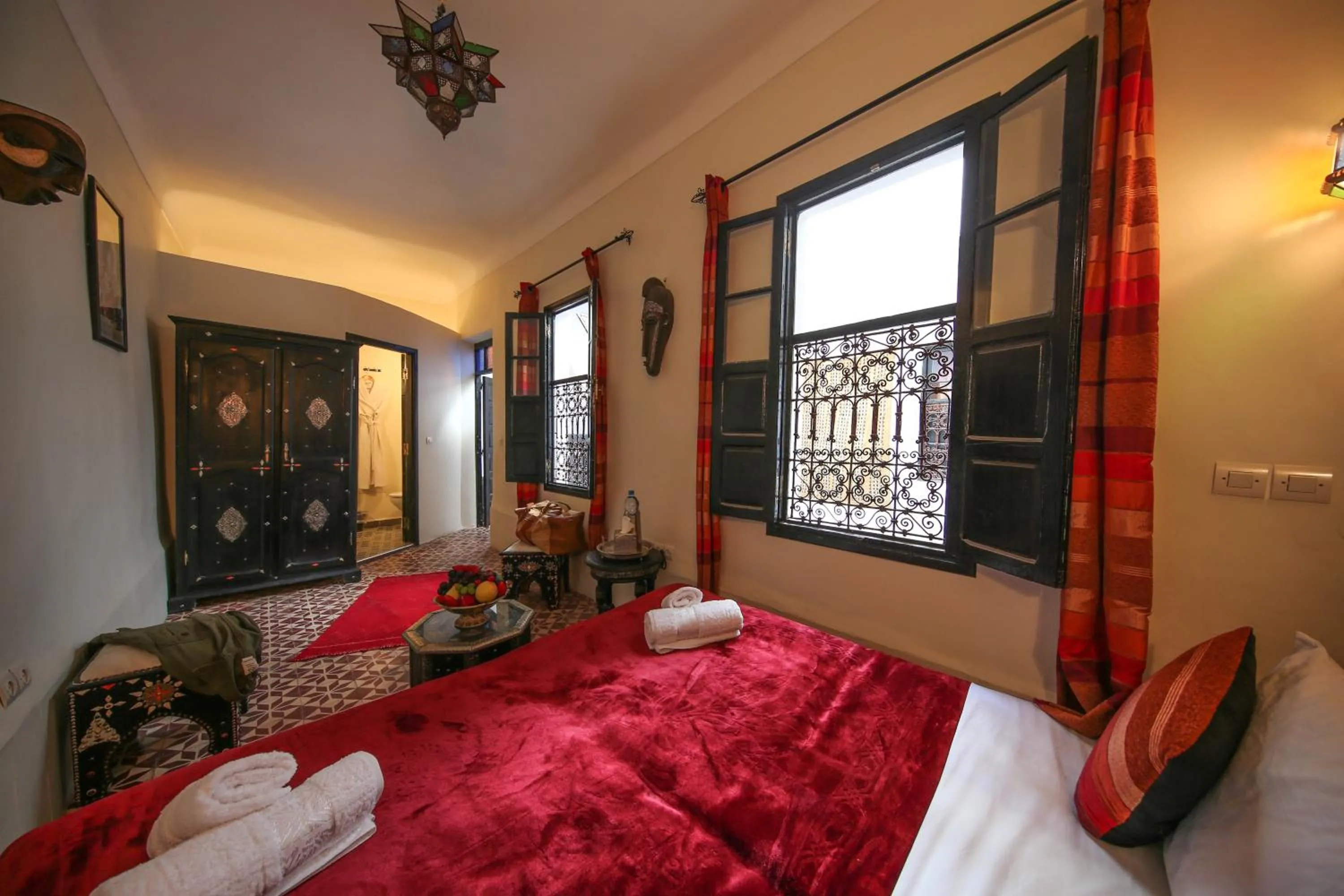 Bedroom in Riad Africa - Marrakech Medina Maison d'Hote