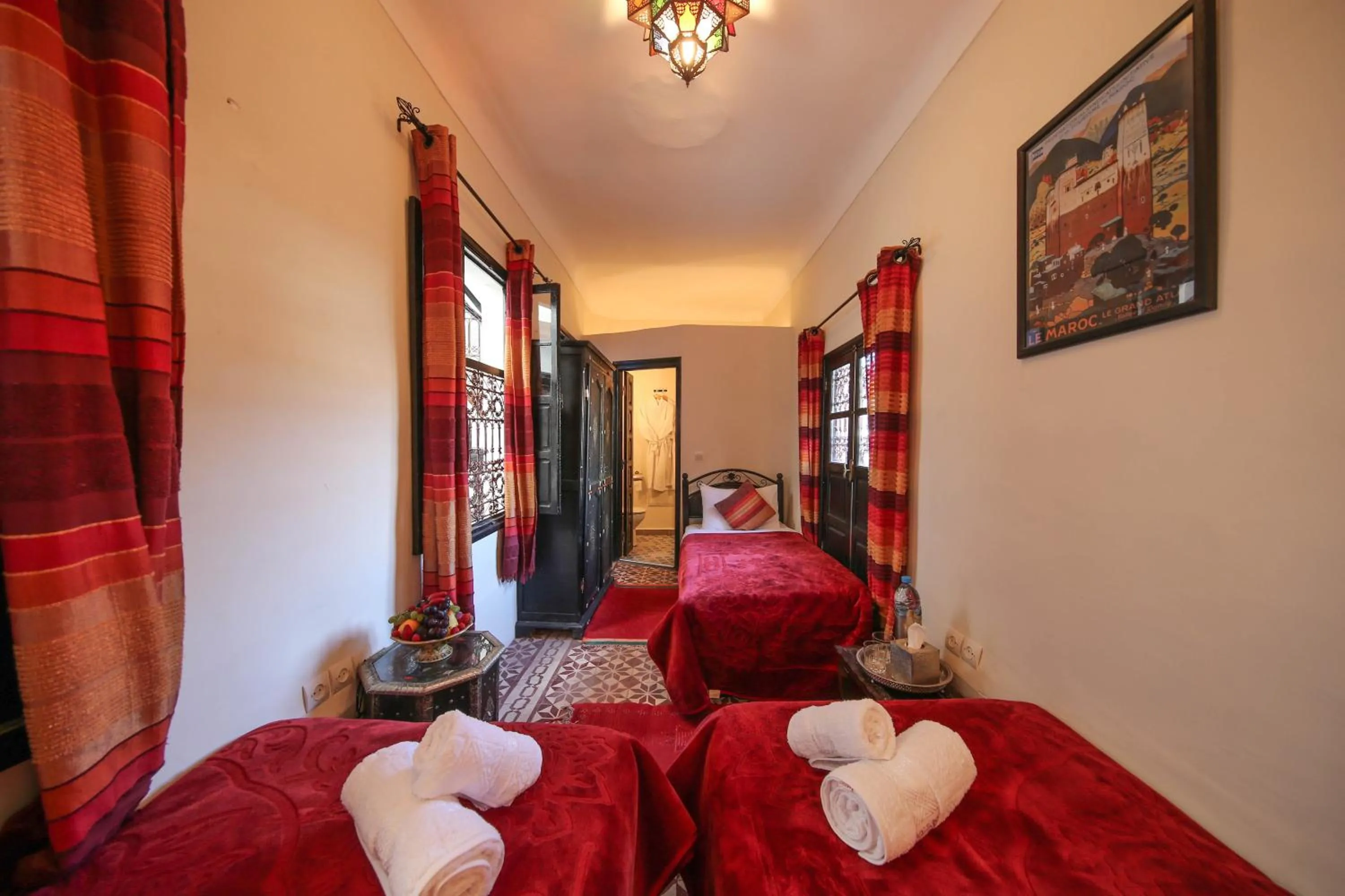 Bedroom in Riad Africa - Marrakech Medina Maison d'Hote