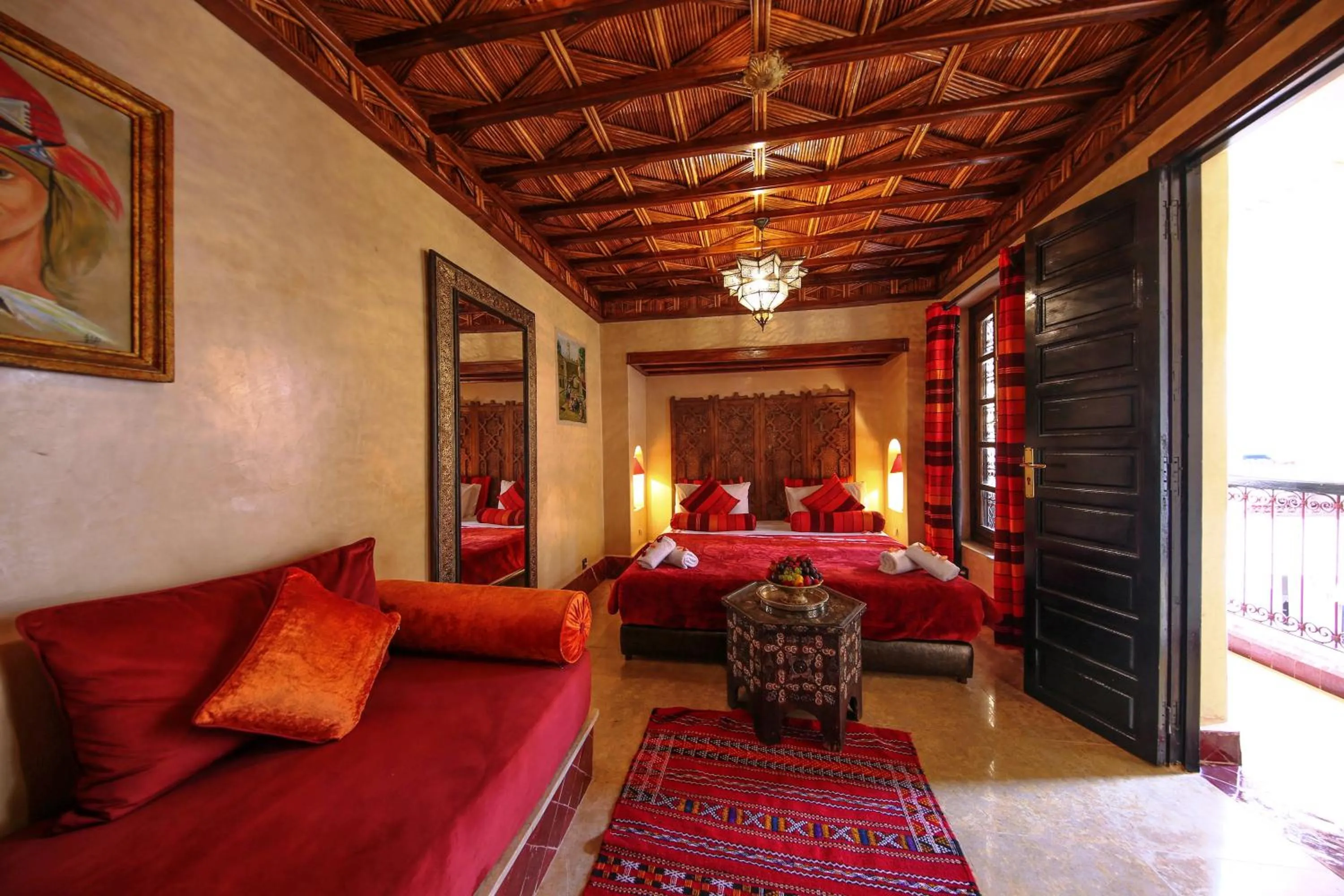 Bedroom in Riad Africa - Marrakech Medina Maison d'Hote