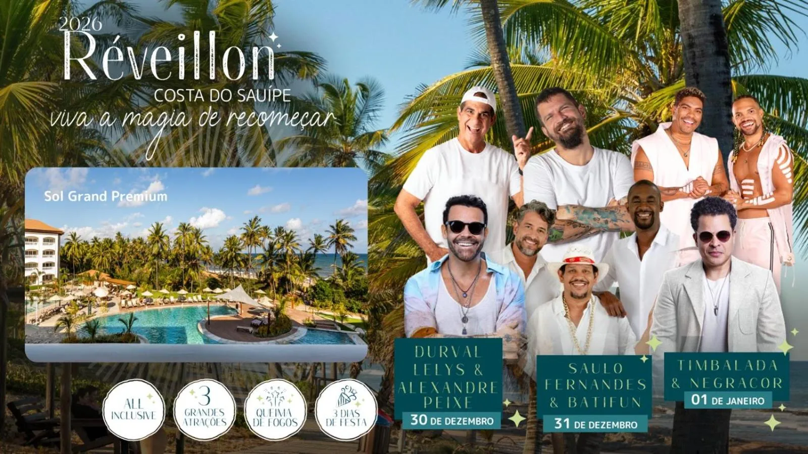 Entertainment in Sauipe Sol Grand Premium All Inclusive