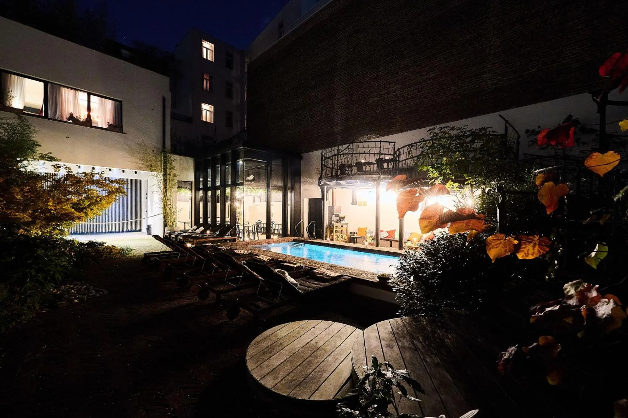 Garden in Latroupe Hotel Jardin Secret