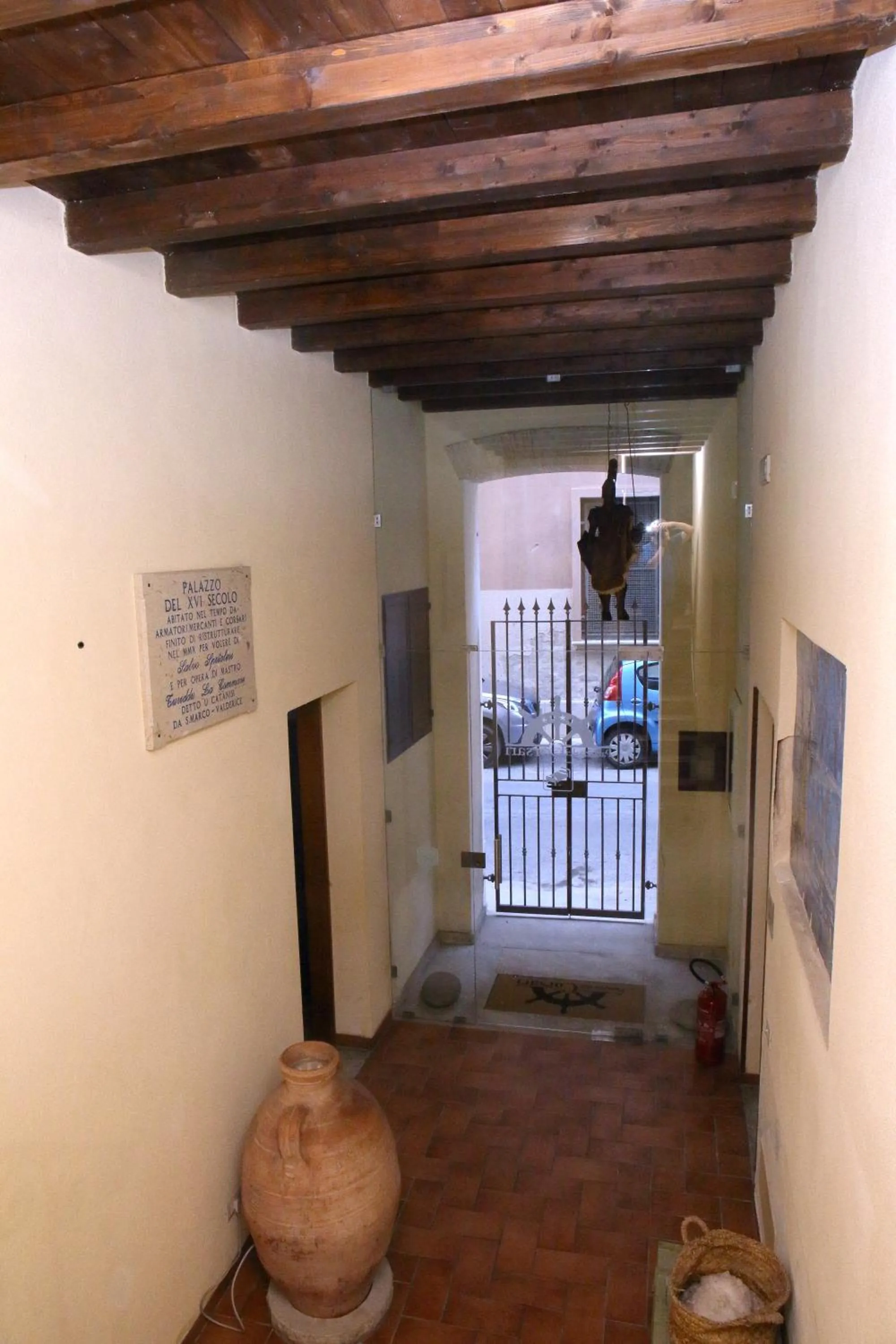 Lobby or reception in Palazzo Dei Corsari