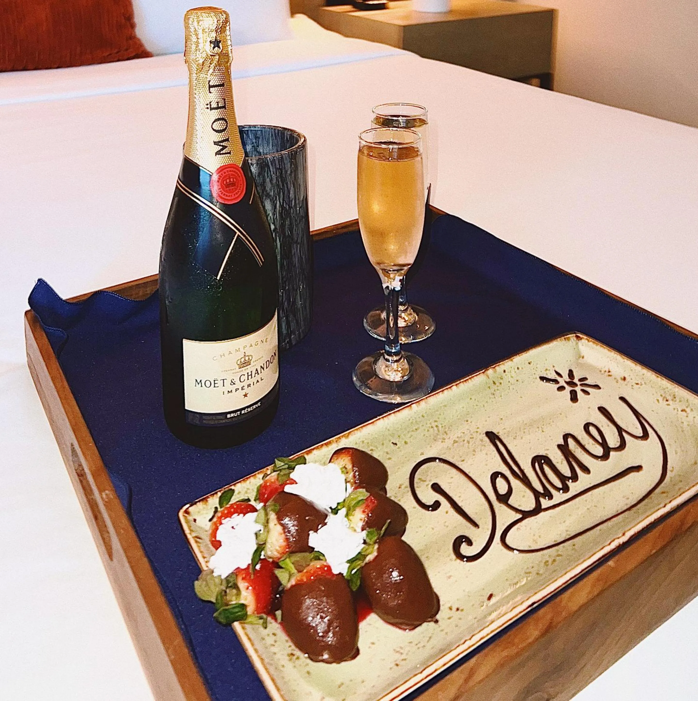 room service in The Delaney Hotel