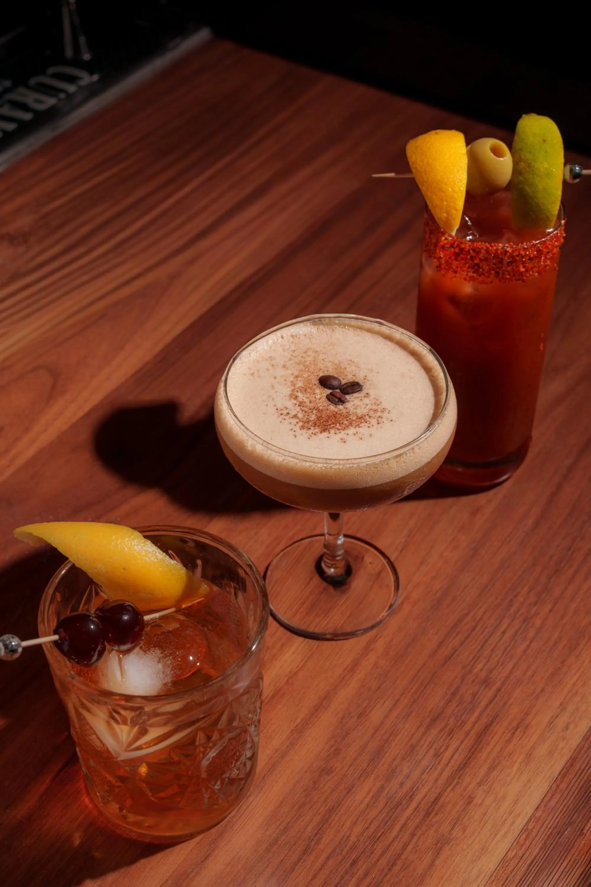 Food and drinks in The Delaney Hotel