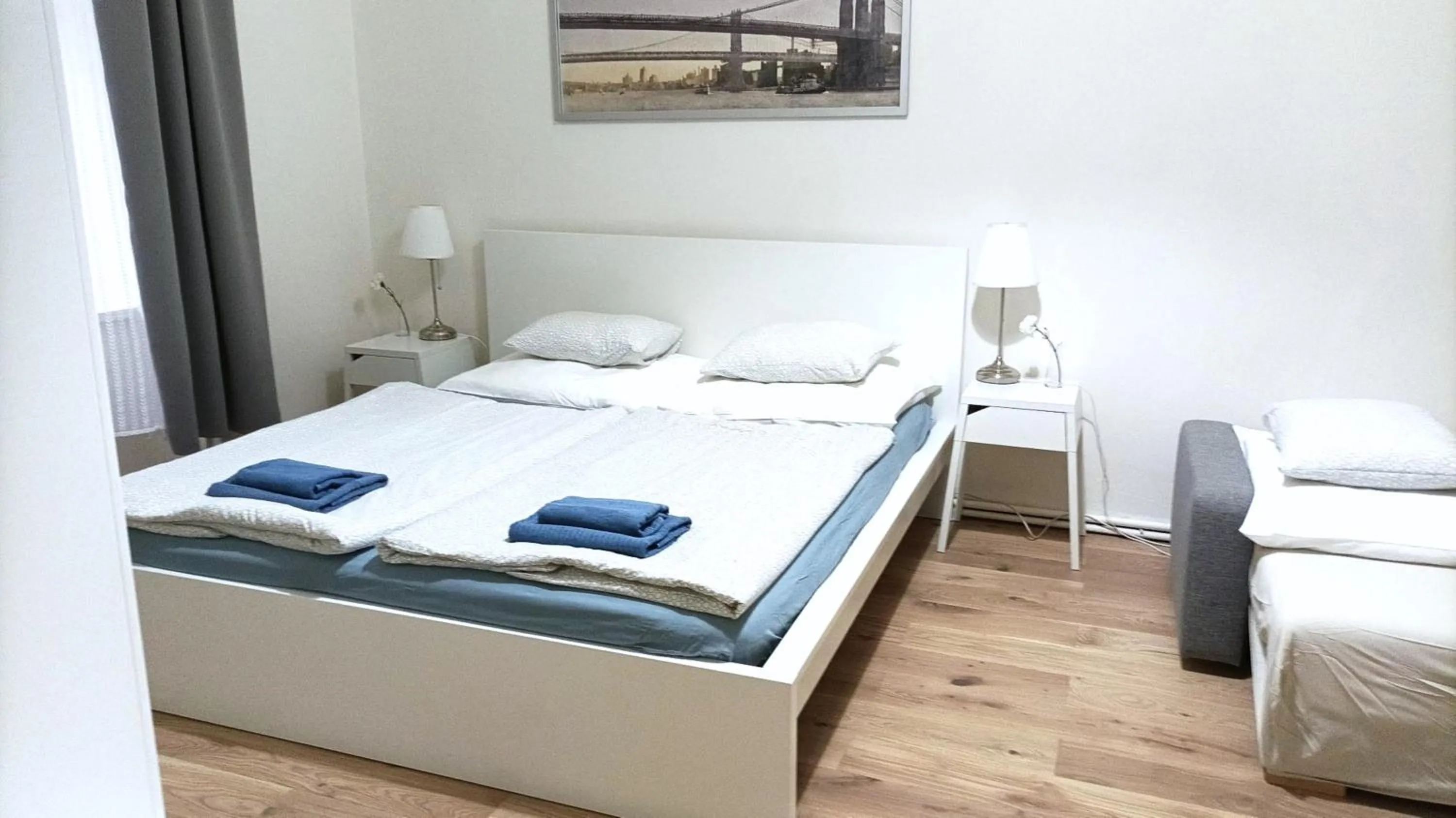 Bed in Aparthotel Wenceslas