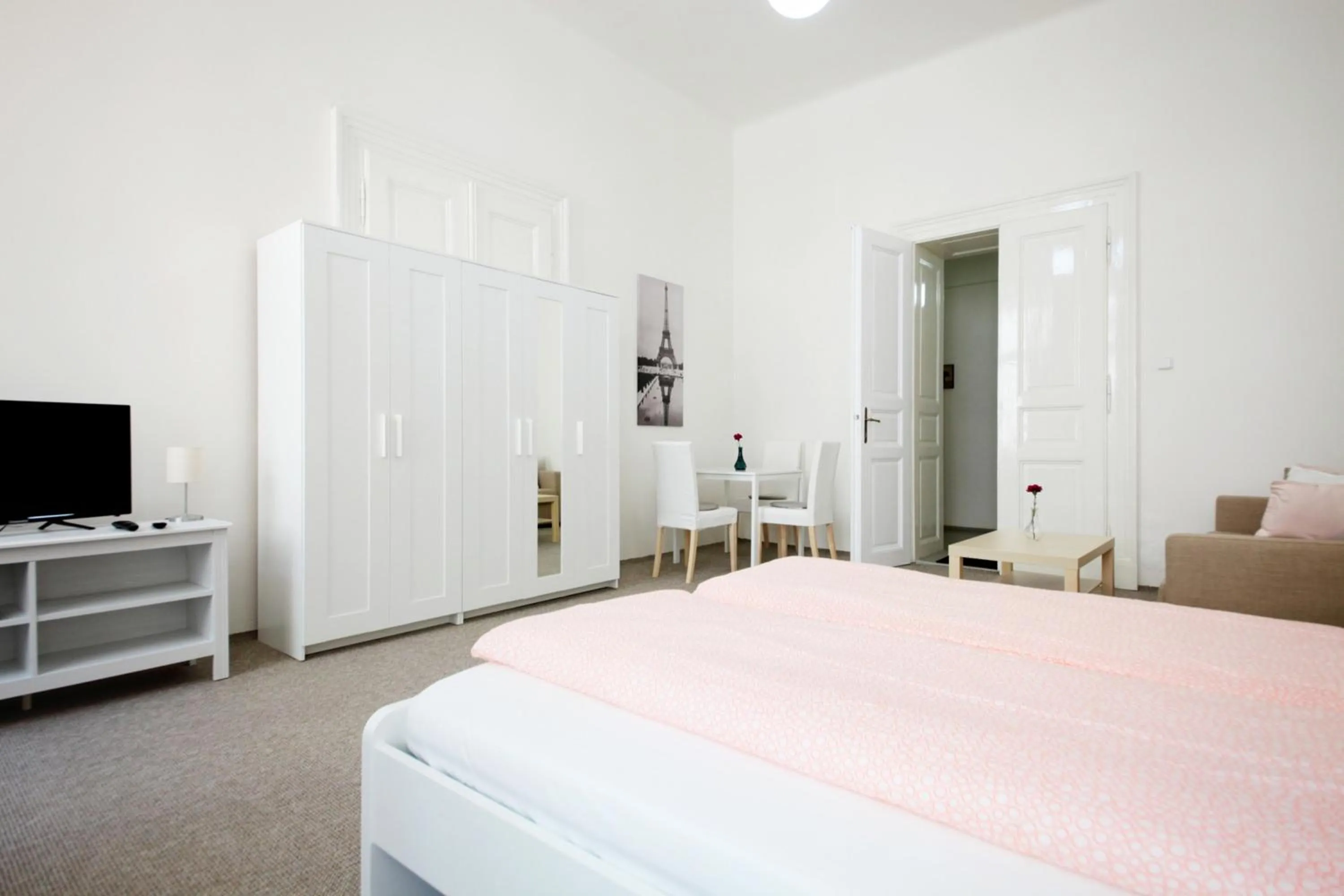 Bed in Aparthotel Wenceslas