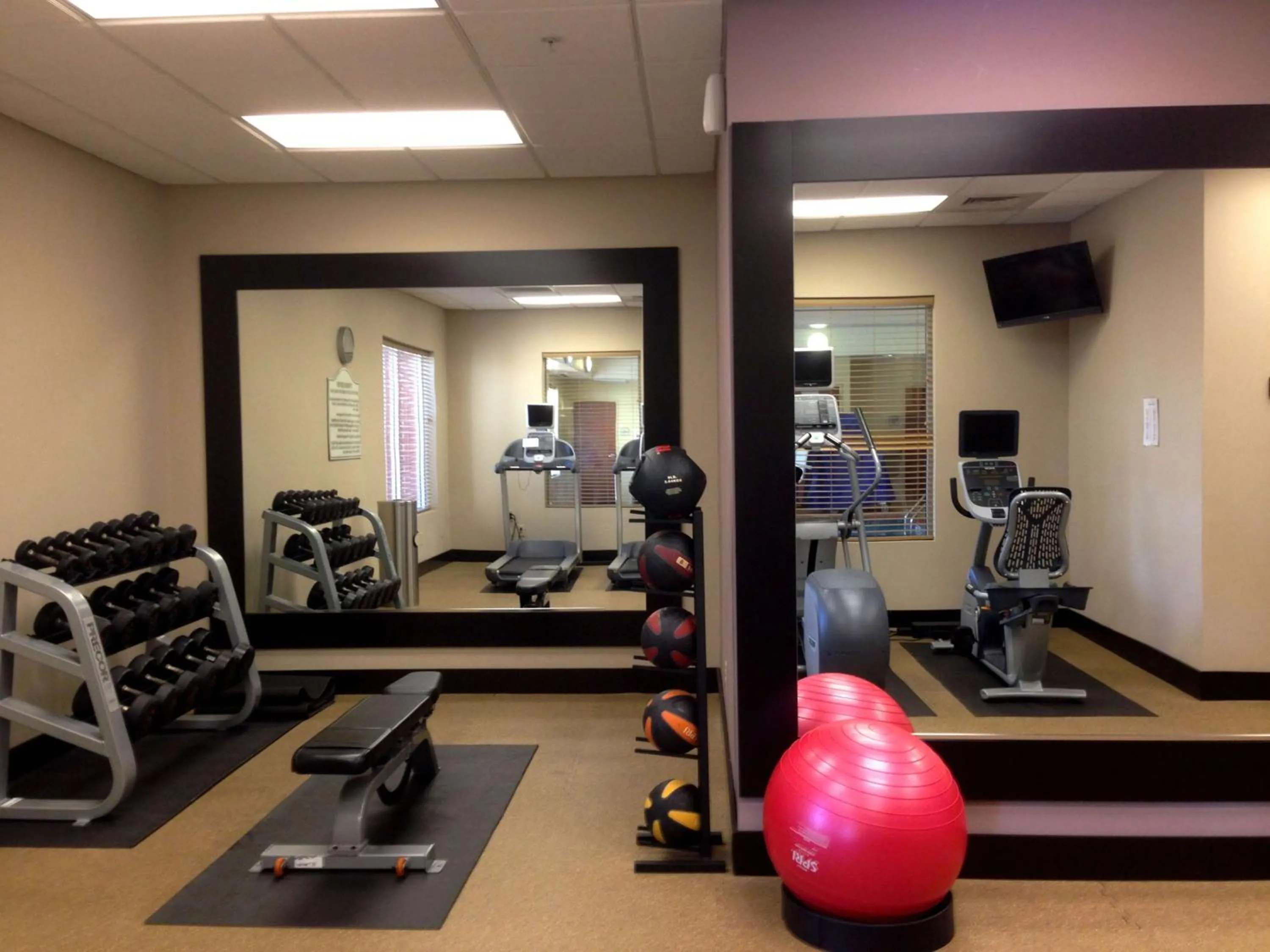 Fitness centre/facilities in Hilton Garden Inn Anderson