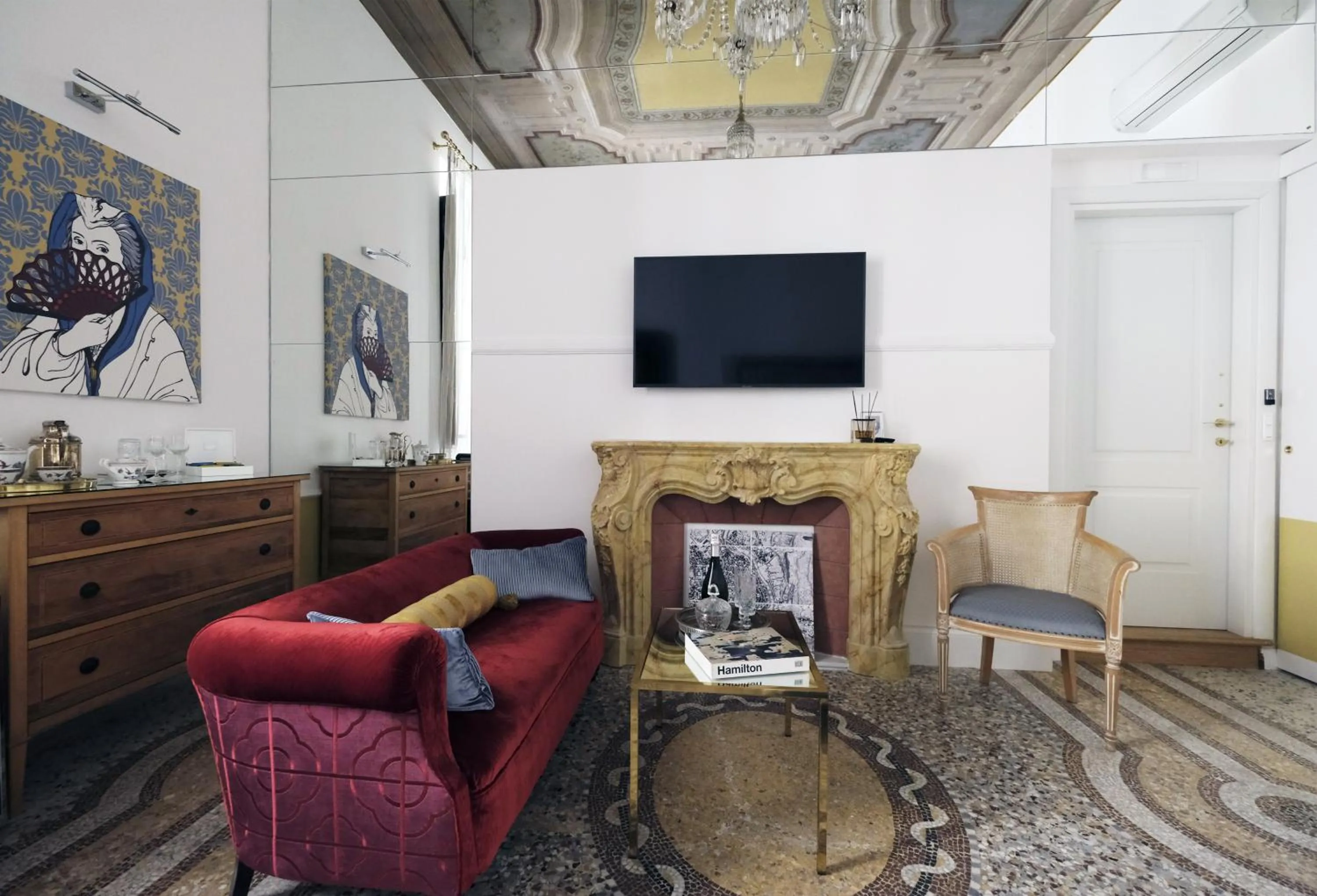 Seating area in Nobildonne Relais