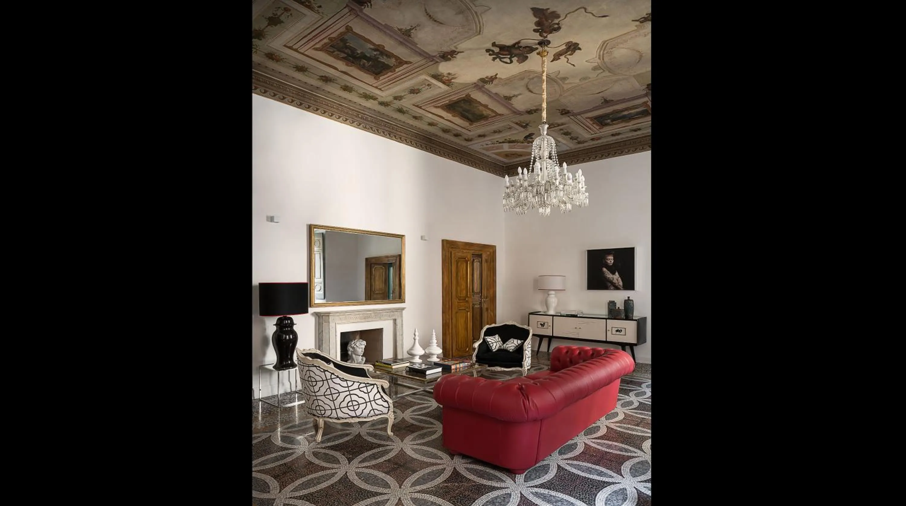 Living room in Nobildonne Relais