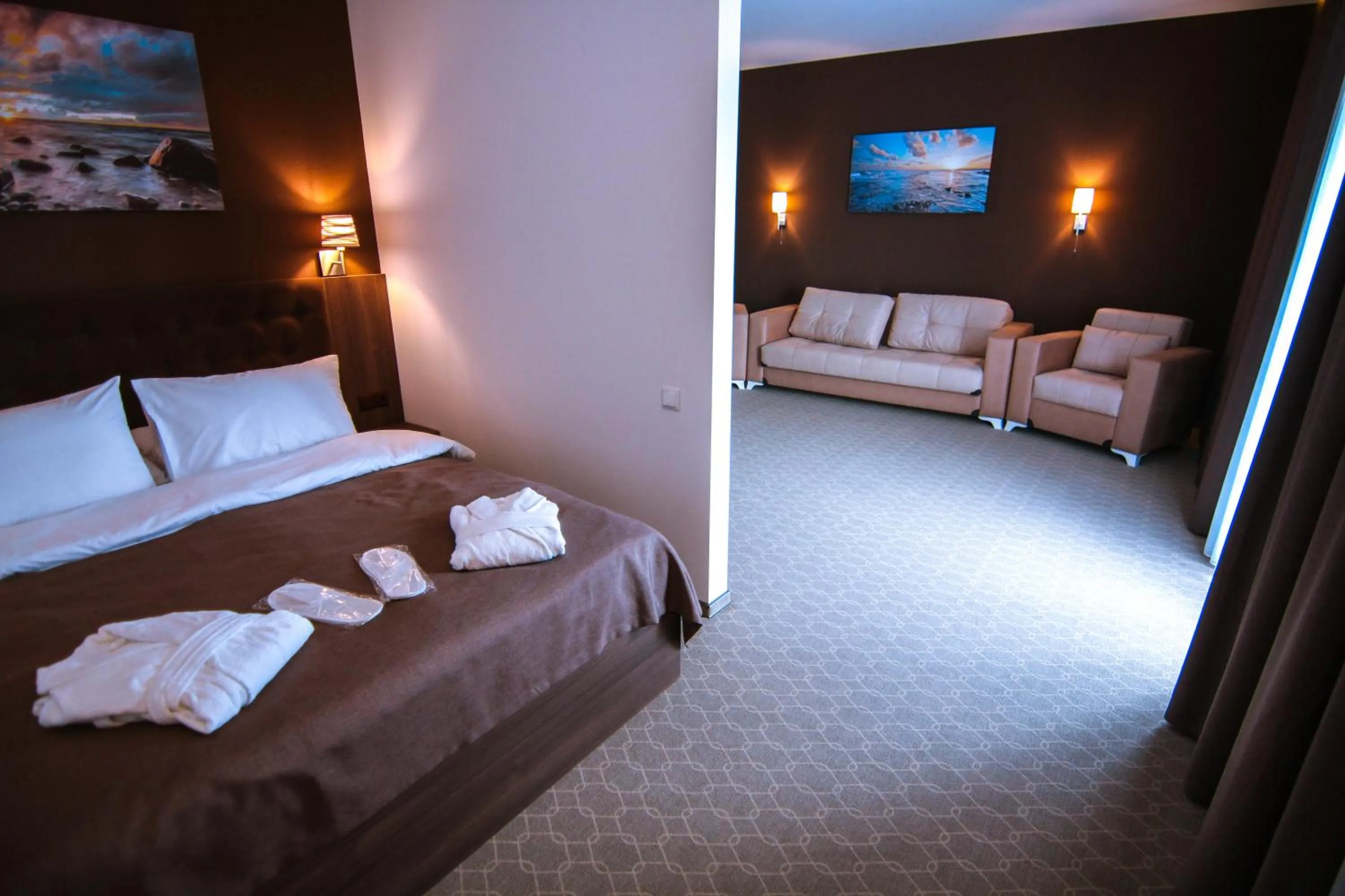 Bedroom, Bed in Sky Inn Batumi