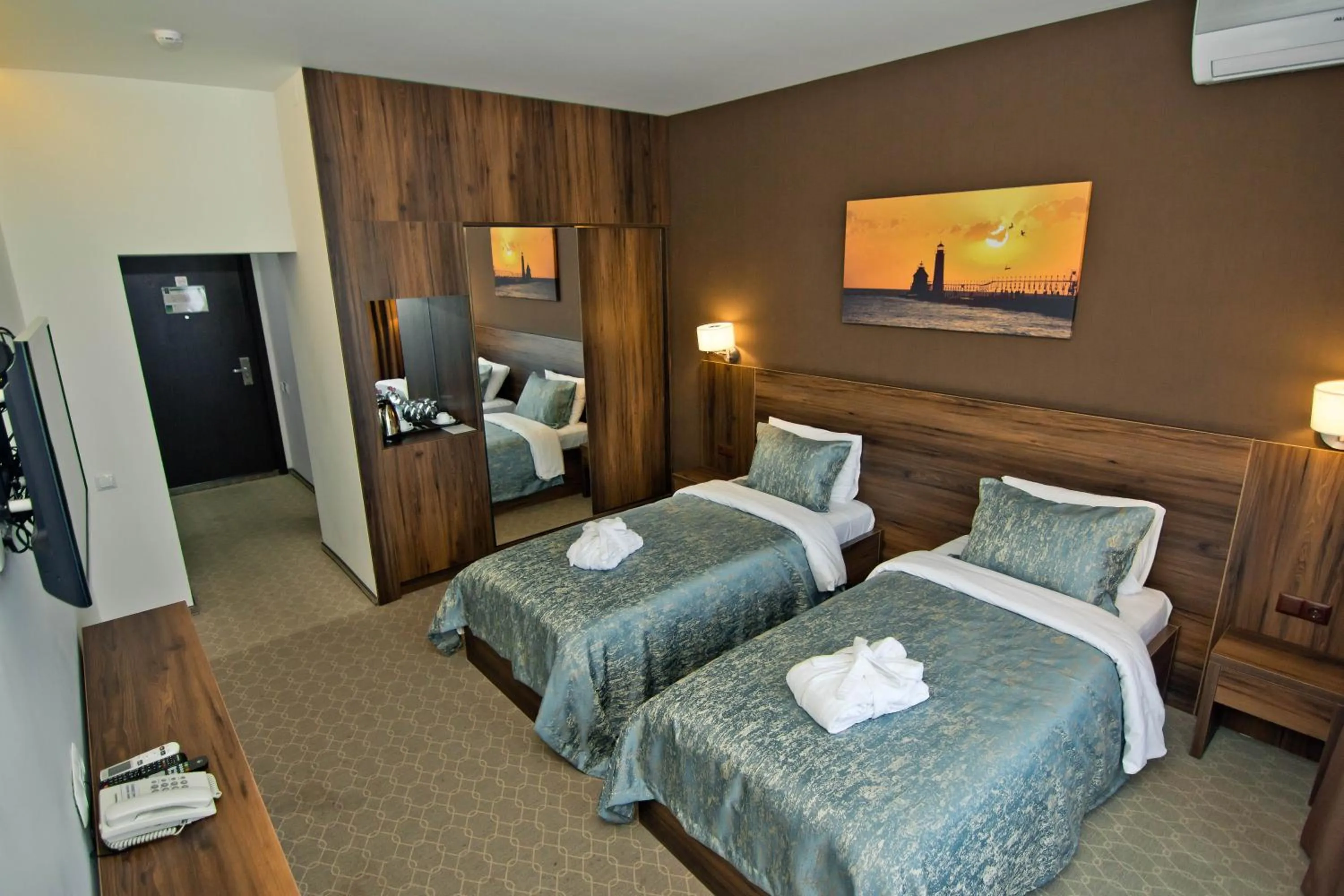 Bedroom, Bed in Sky Inn Batumi